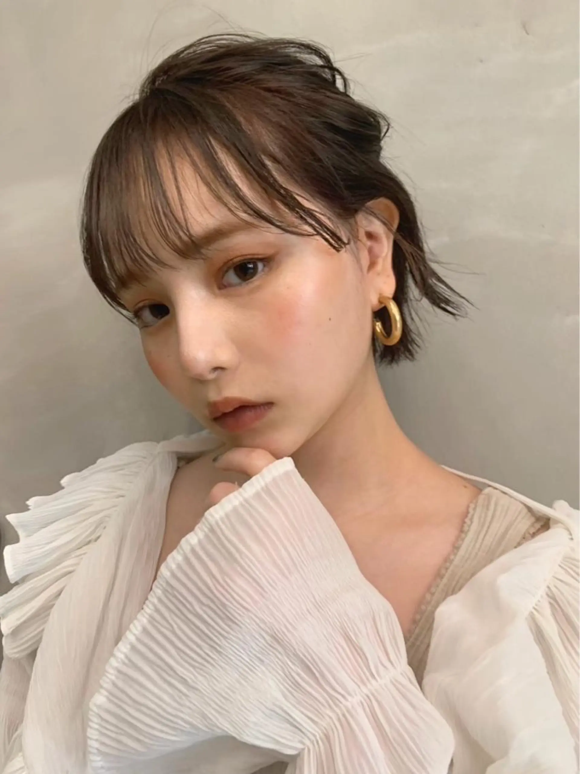 ショート カラー ヘアアレンジ ショートボブ ボブ ショートヘア カット ヘアカラー トリートメント sakoda shunkiのヘアスタイル