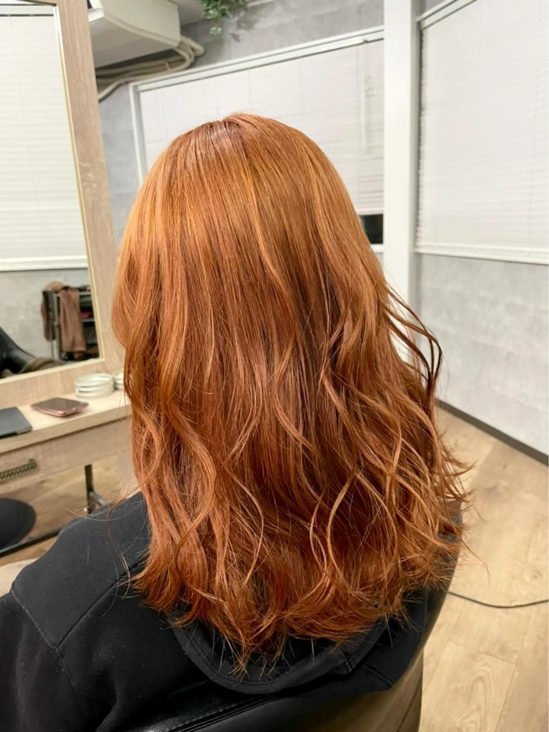 セミロング ヘアカラー トリートメント ヘアカラー&縮毛矯正 STAR☆RIVERのヘアスタイル