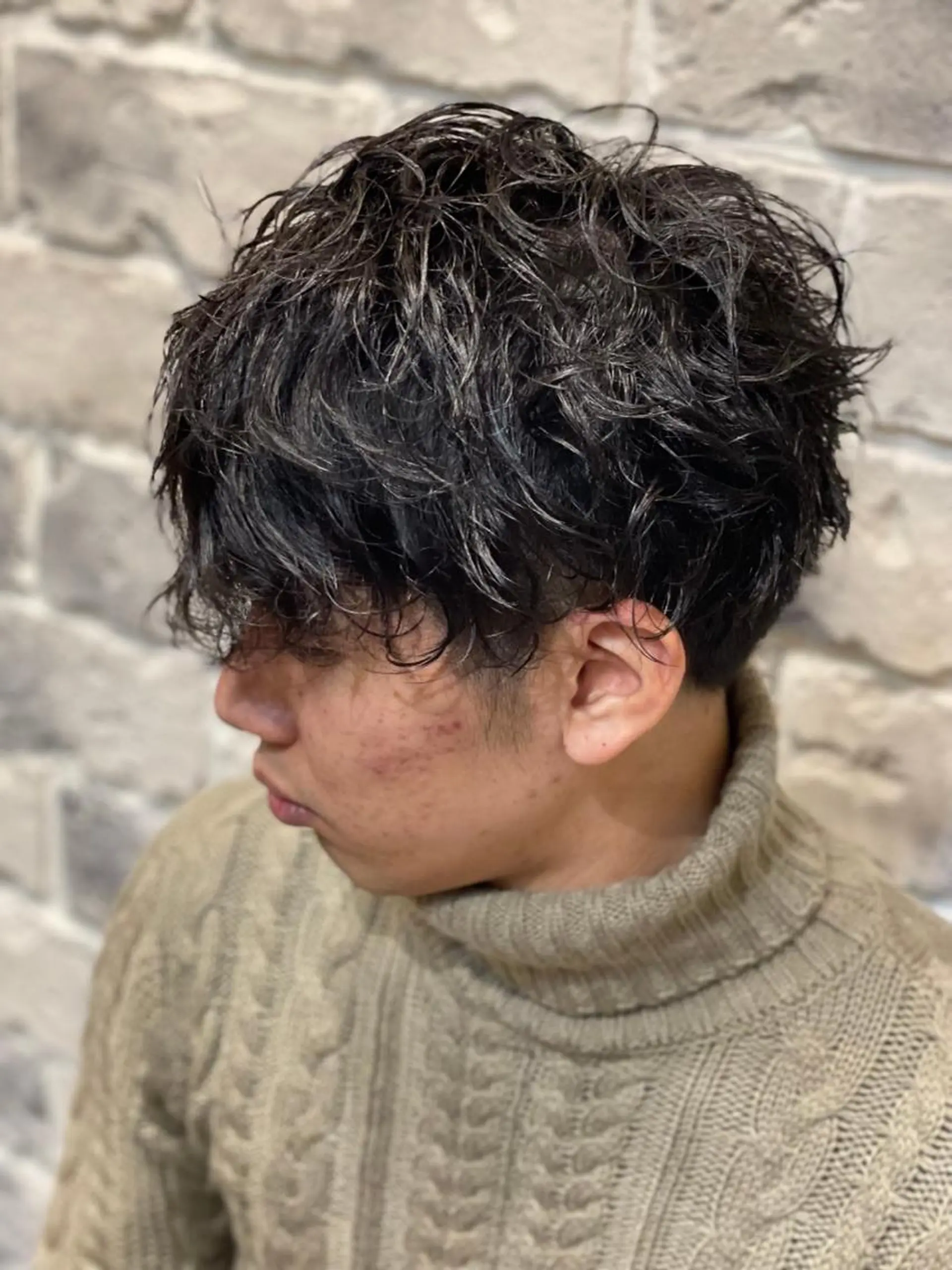 ミディアム ツイスパ☆越智 新一郎のヘアスタイル
