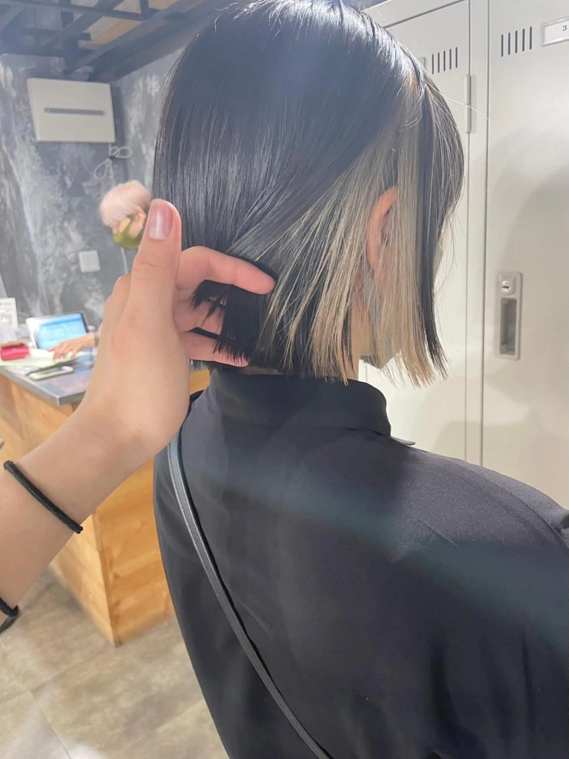 ショート カラー パーマ ヘアアレンジ メンズ キッズ ネイル マツエク・マツパ アイブロウ 【縮毛矯正ブリーチ】 MANATO🌈のヘアスタイル