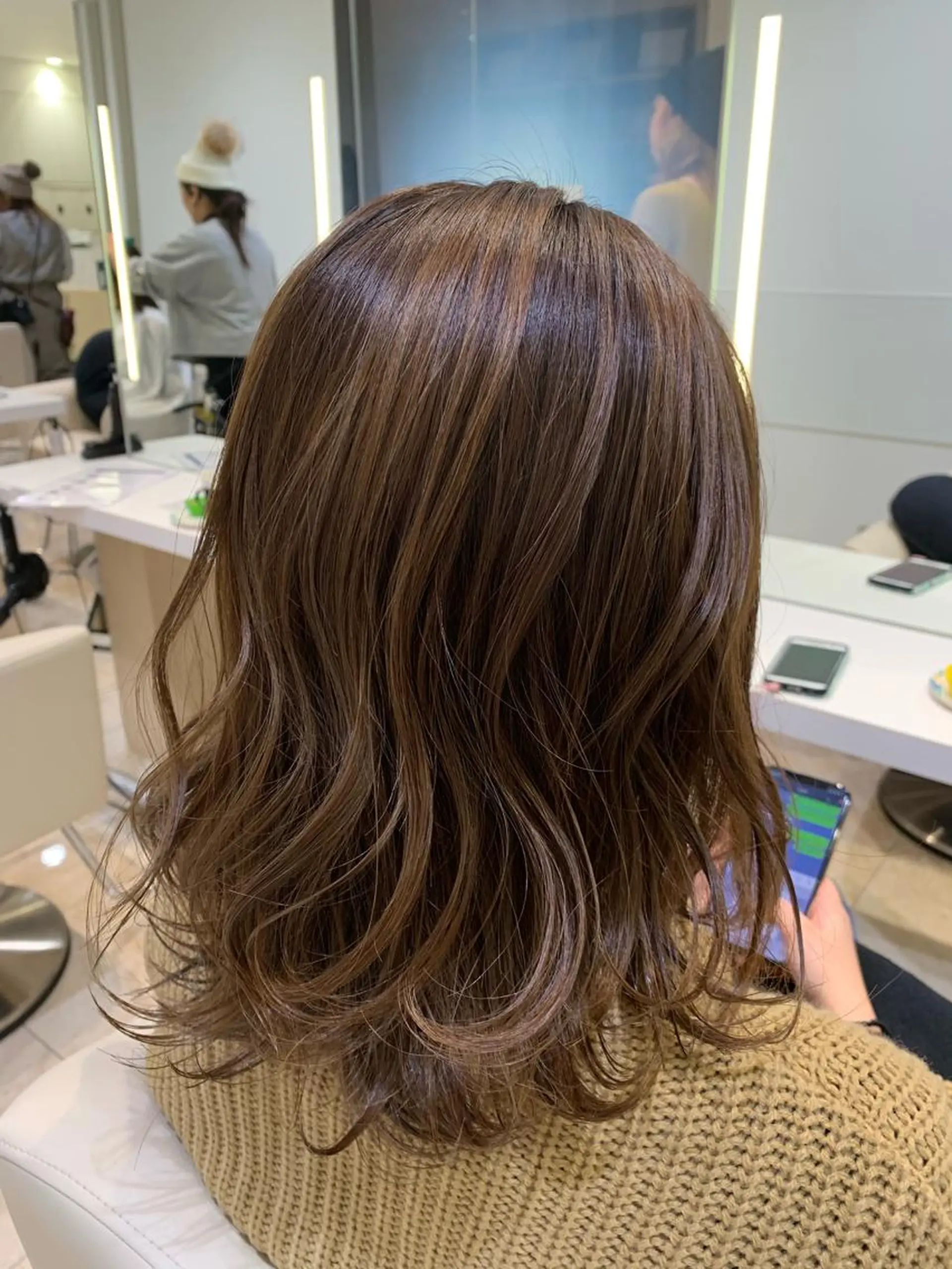 ミディアム カラー ケンジアネッタ Men'sのヘアスタイル