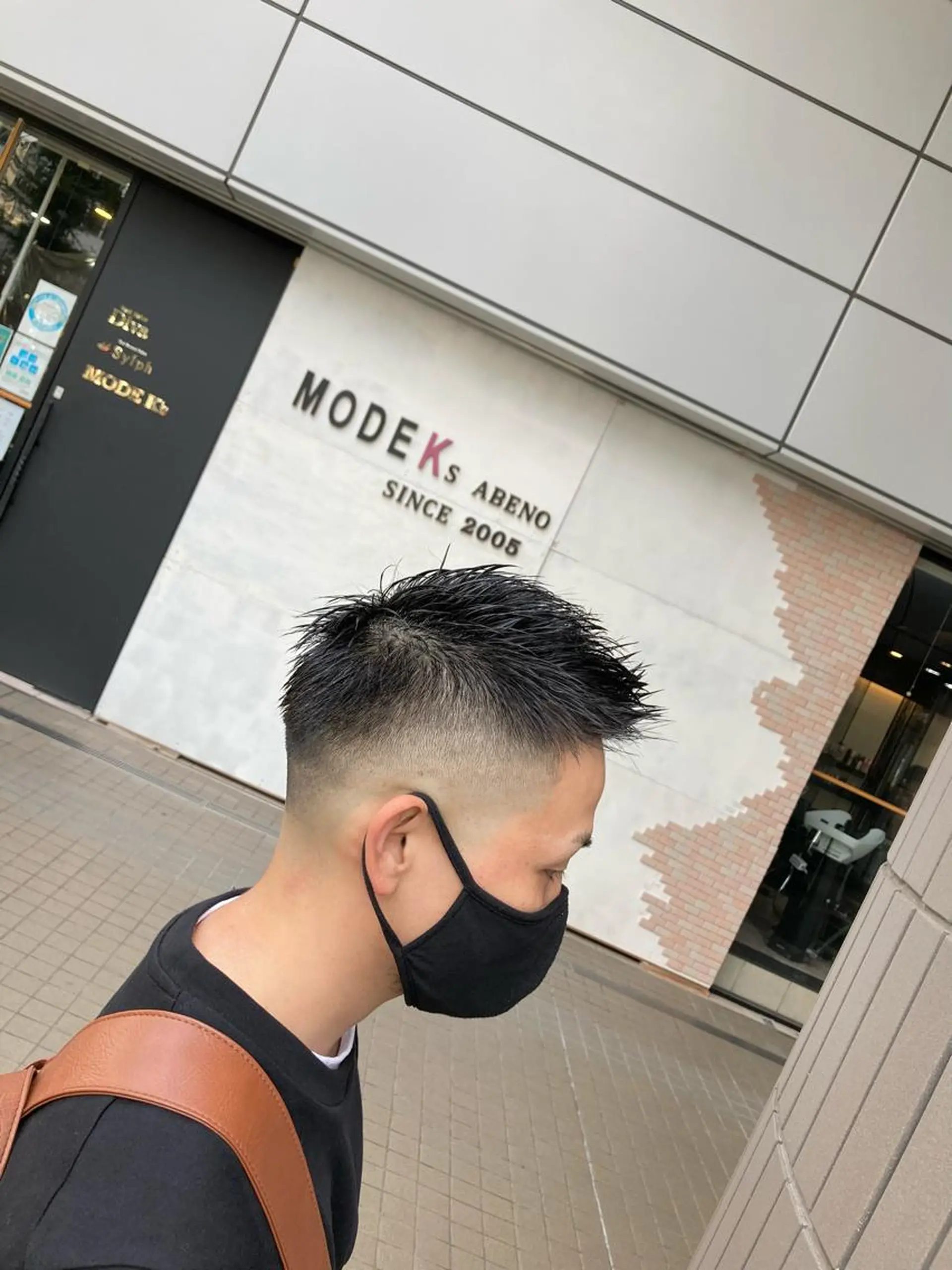 ショート メンズ フェードカット スキンフェード カット SHAFT Ieiriのヘアスタイル