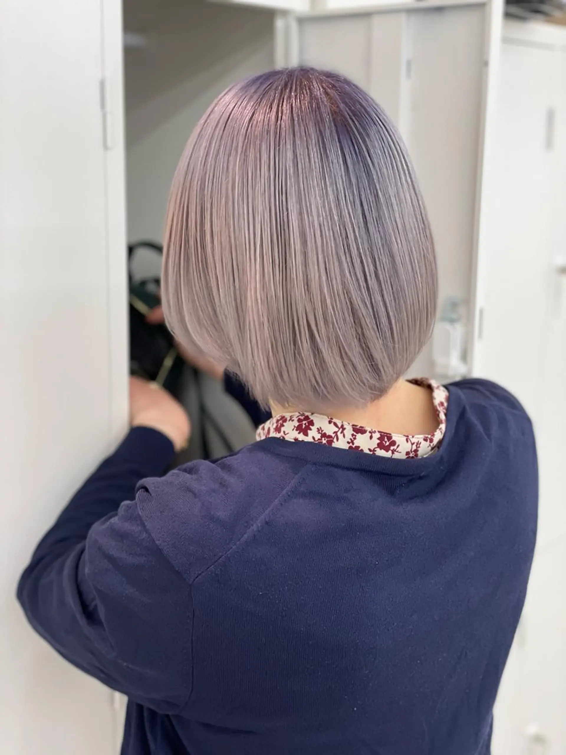 ショート カラー ショーヤ/ブリーチ /エクステのヘアスタイル