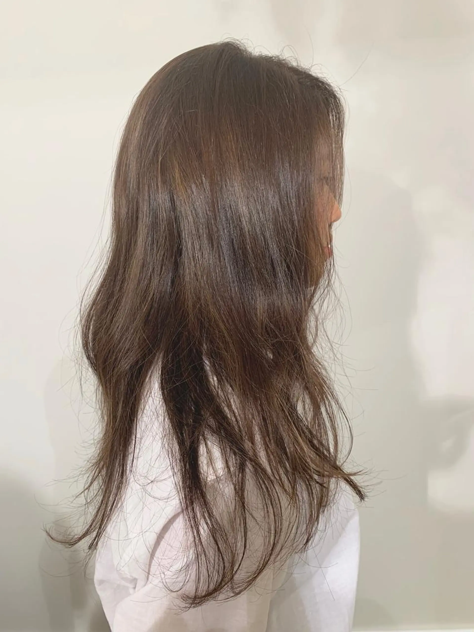 ロング カラー パーマ ヘアアレンジ 加藤 綾華のヘアスタイル