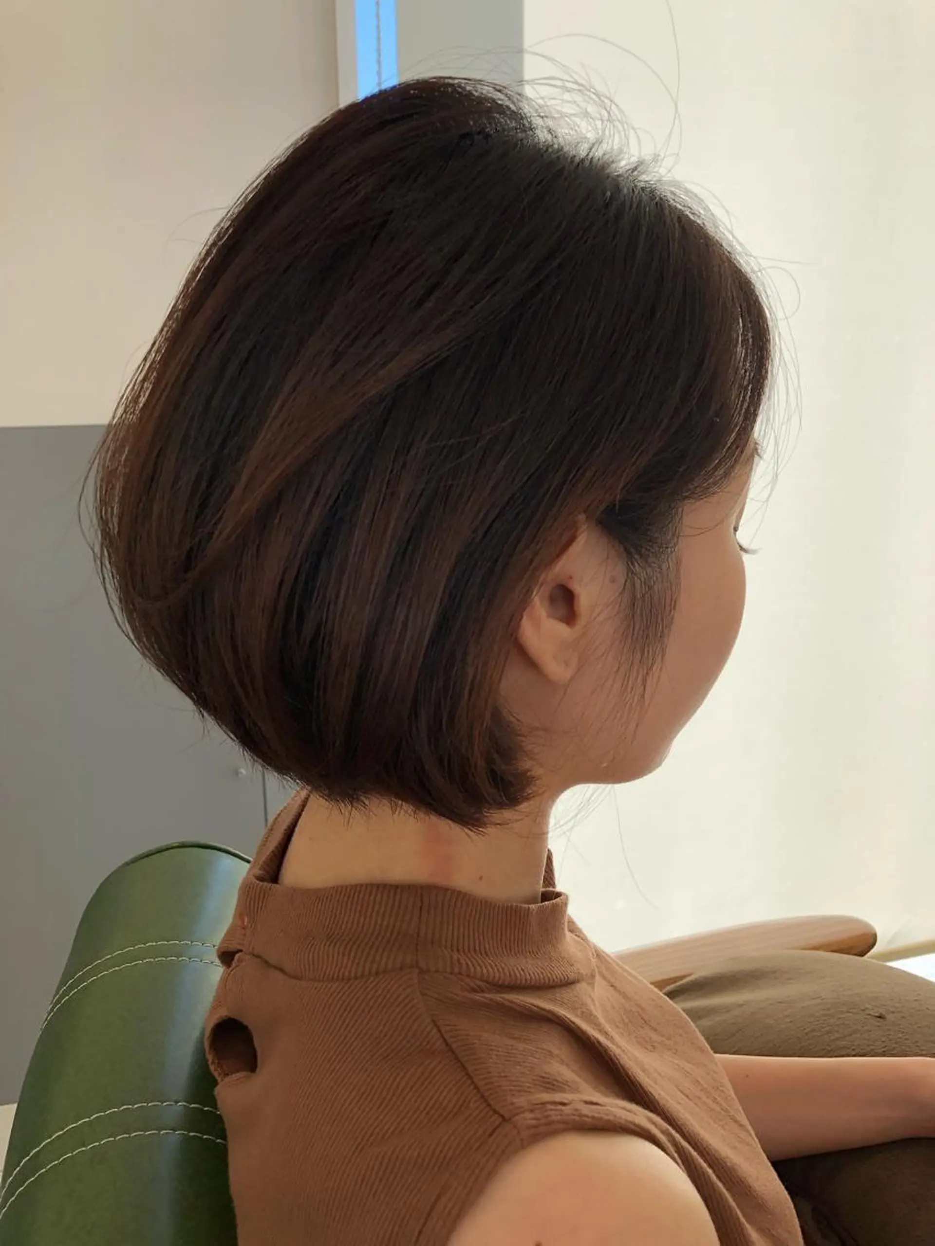 ショート ショートヘア カット ヘアカラー トリートメント 山田 香織のヘアスタイル