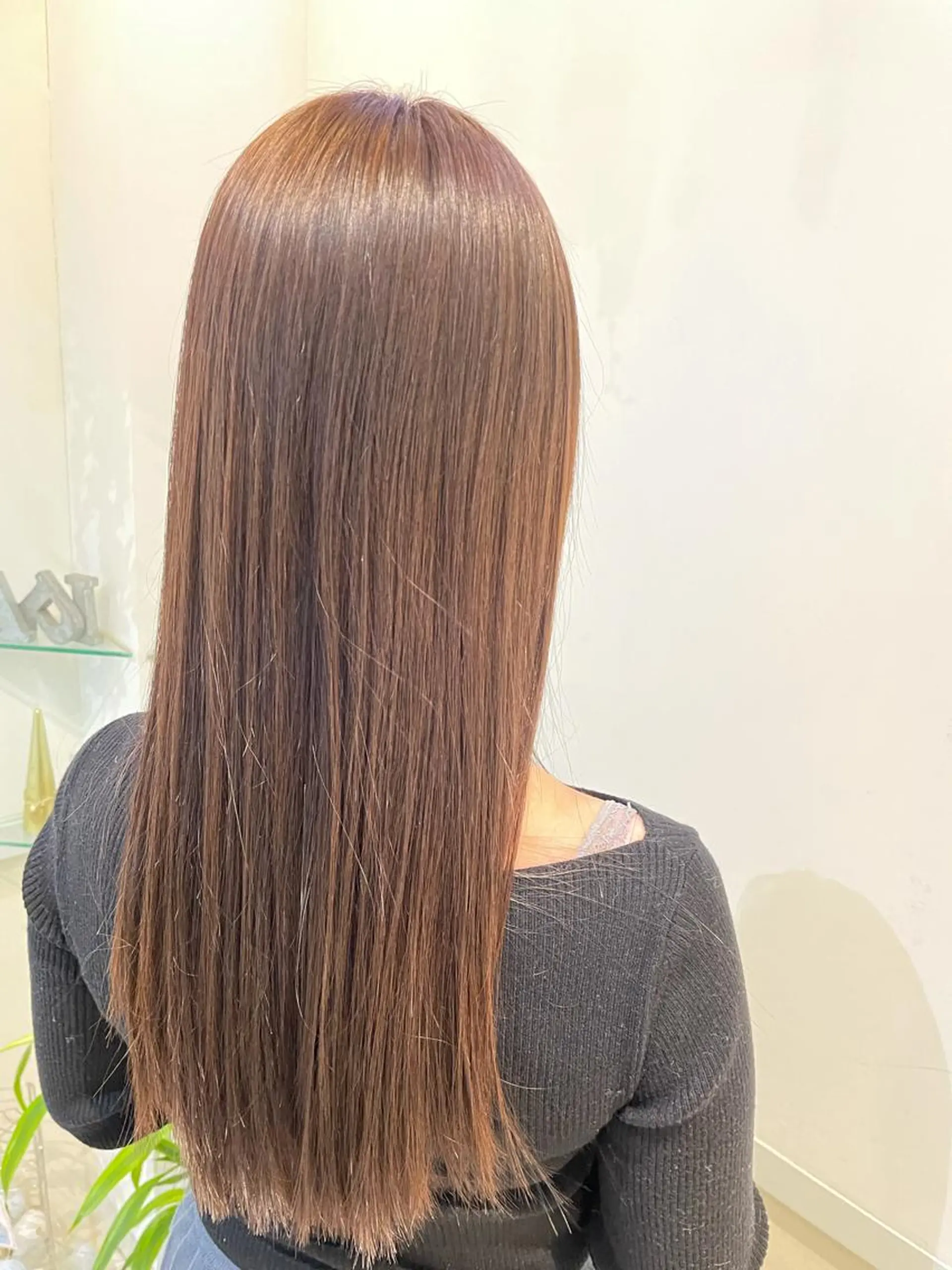 カラー 髪質改善カラー🤍 エクステ✨君島由実子のヘアスタイル