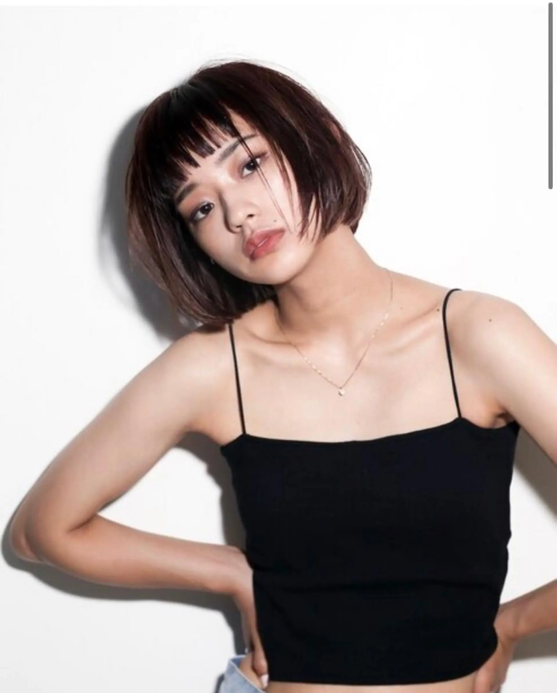 ショート 田中 亜澄のヘアスタイル