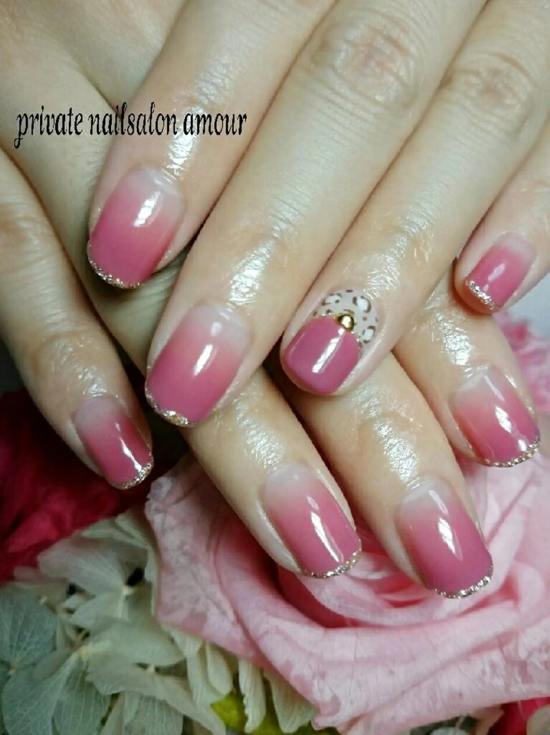 ネイル アートネイル オフィスネイル シンプルネイル nailsalon ♡amour♡のネイルデザイン