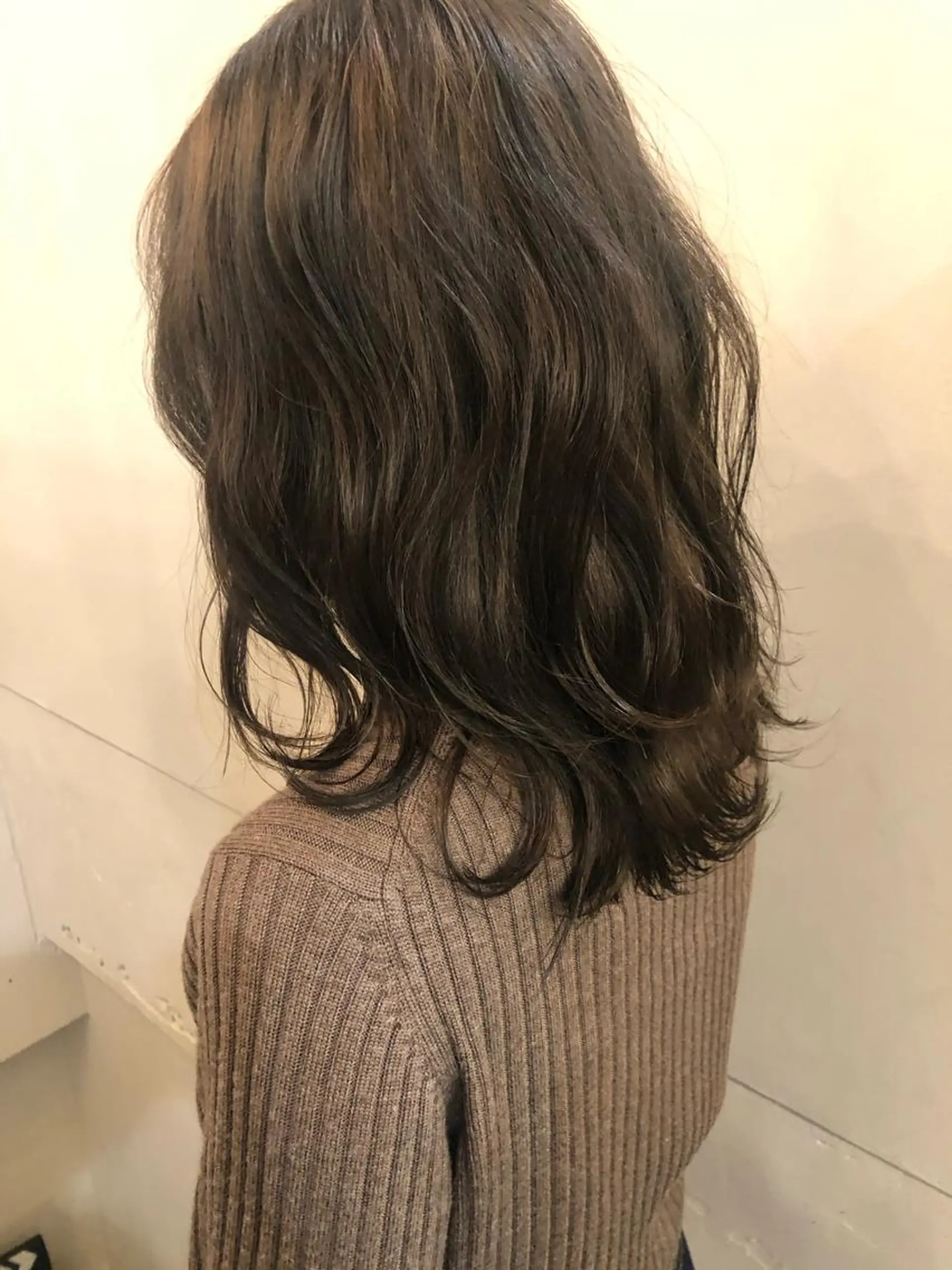 セミロング カラー ショートボブ💗 ヤマネシオリのヘアスタイル