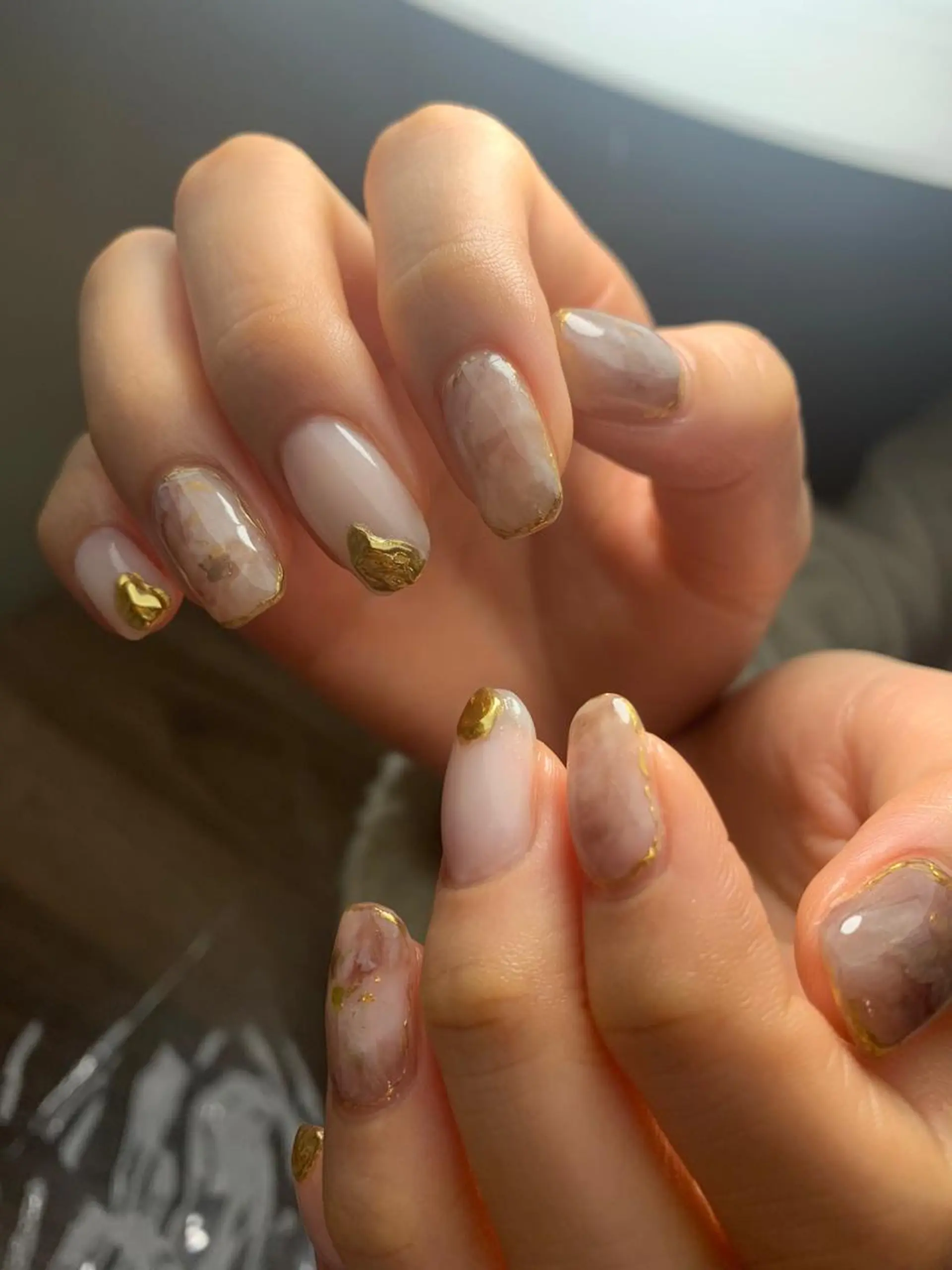 ネイル ニュアンスネイル ハンドネイル ハンドケア 木村 千晴のネイルデザイン