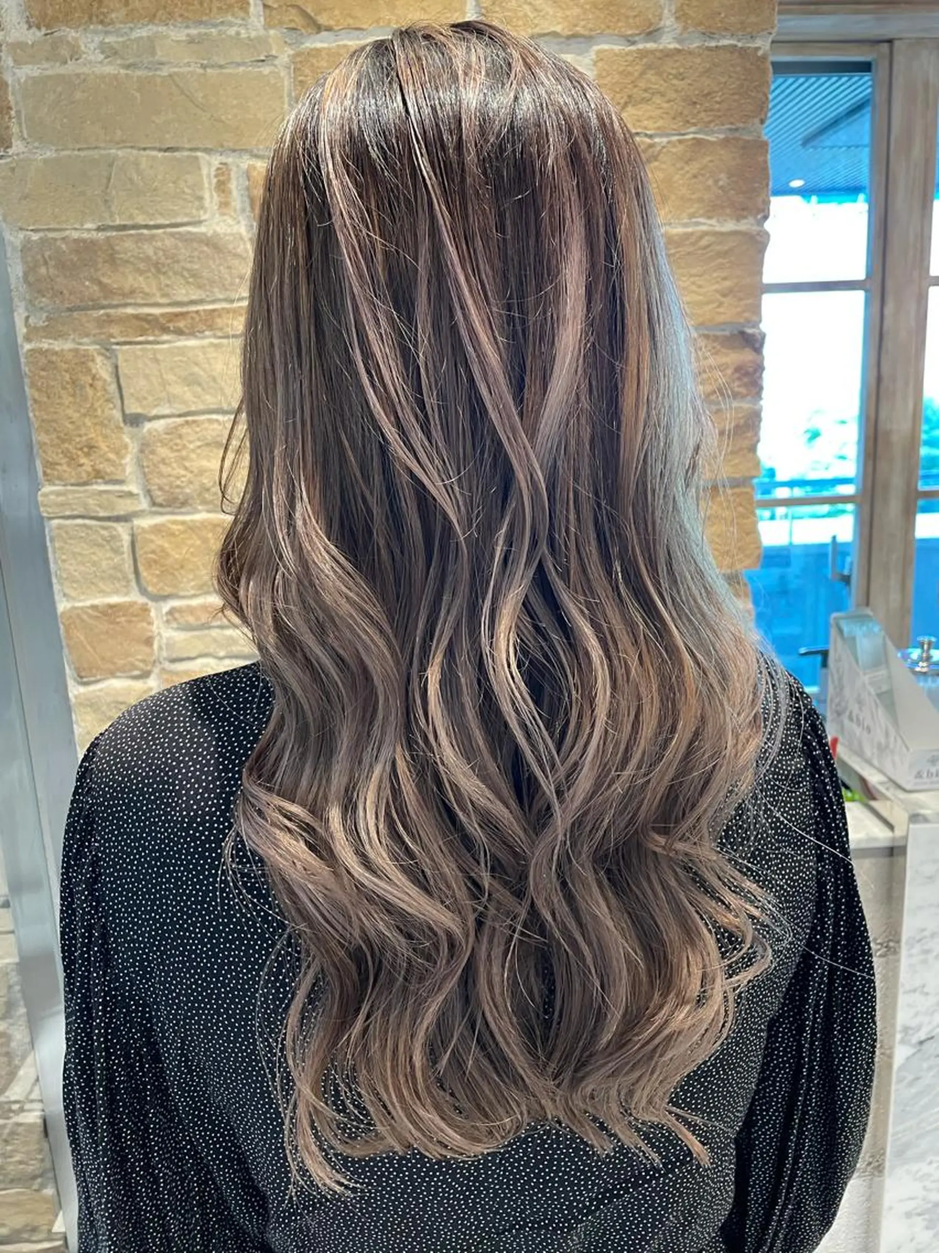 セミロング カラー カット ヘアカラー トリートメント 💗大人艶×髪質改善 カラー💗AYAKIのヘアスタイル
