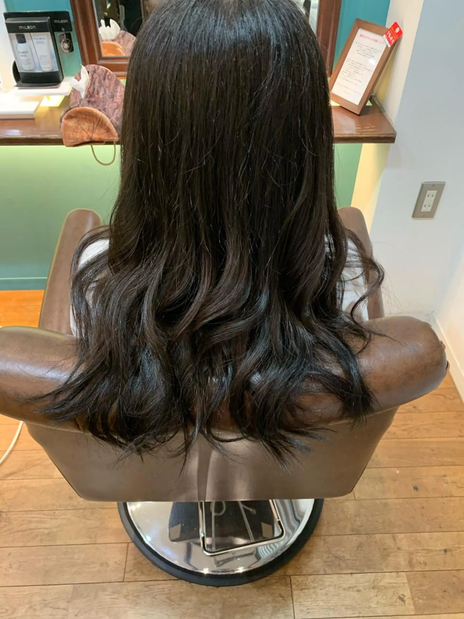 ロング ロングレイヤー レイヤーカット ロング カット特化美容師 齋藤桐のヘアスタイル