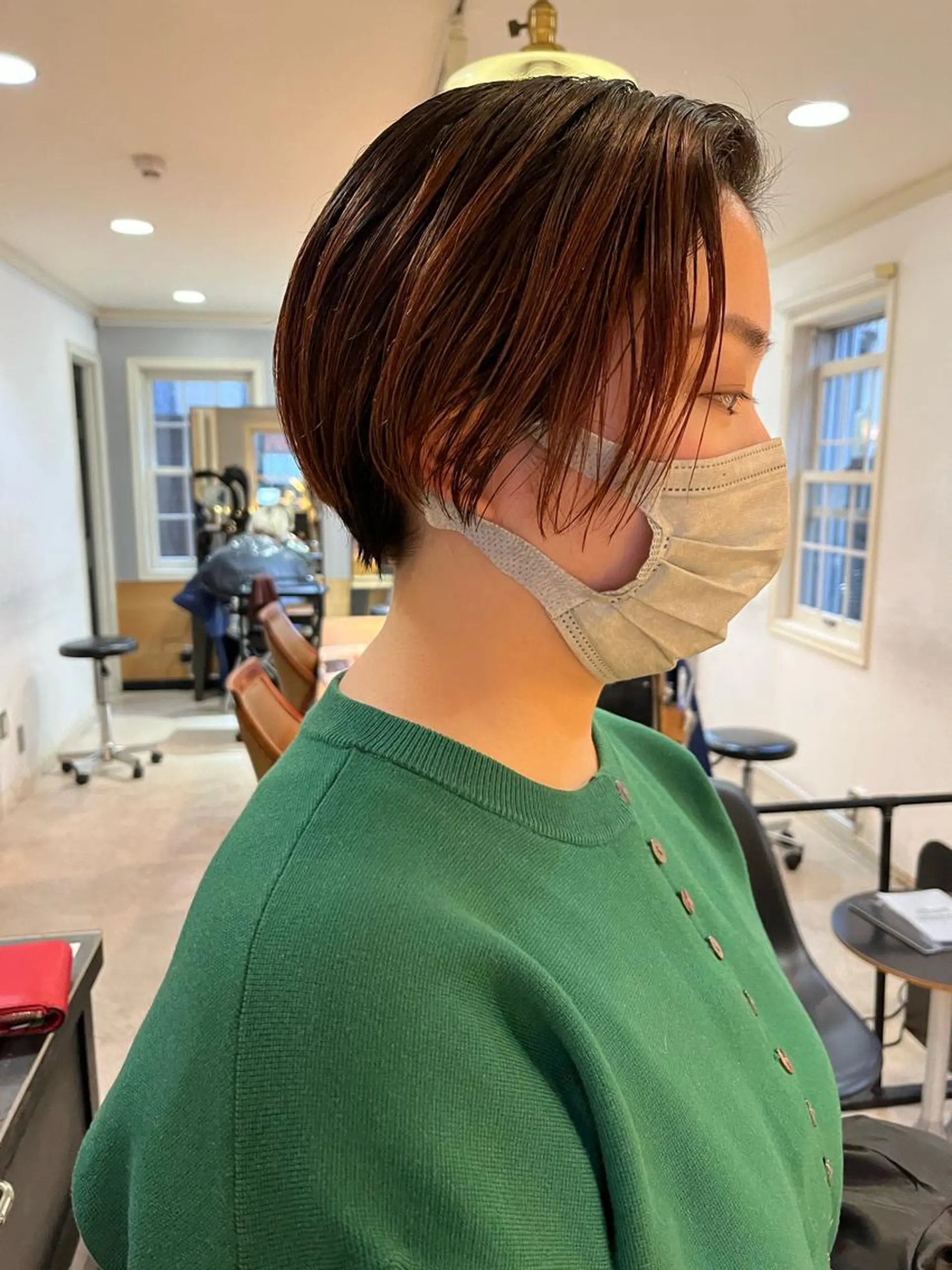 ショート カラー eri kinjoのヘアスタイル