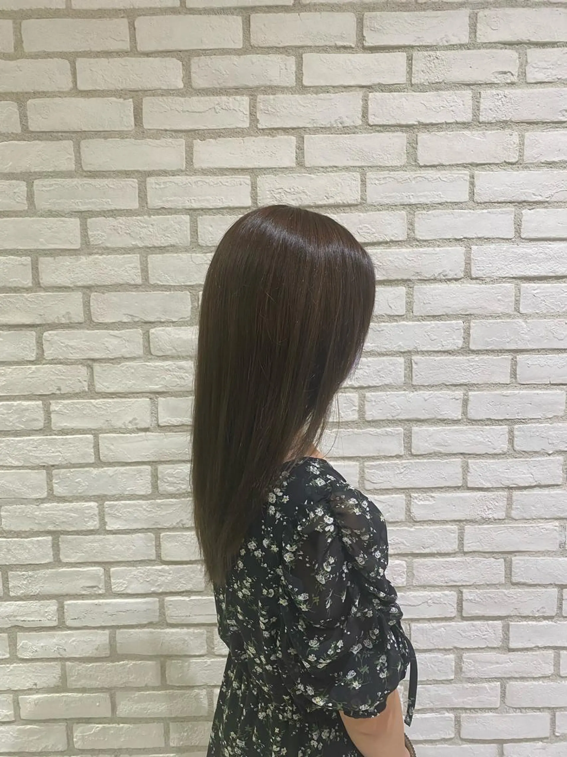ロング モデル募集中 松原京のヘアスタイル
