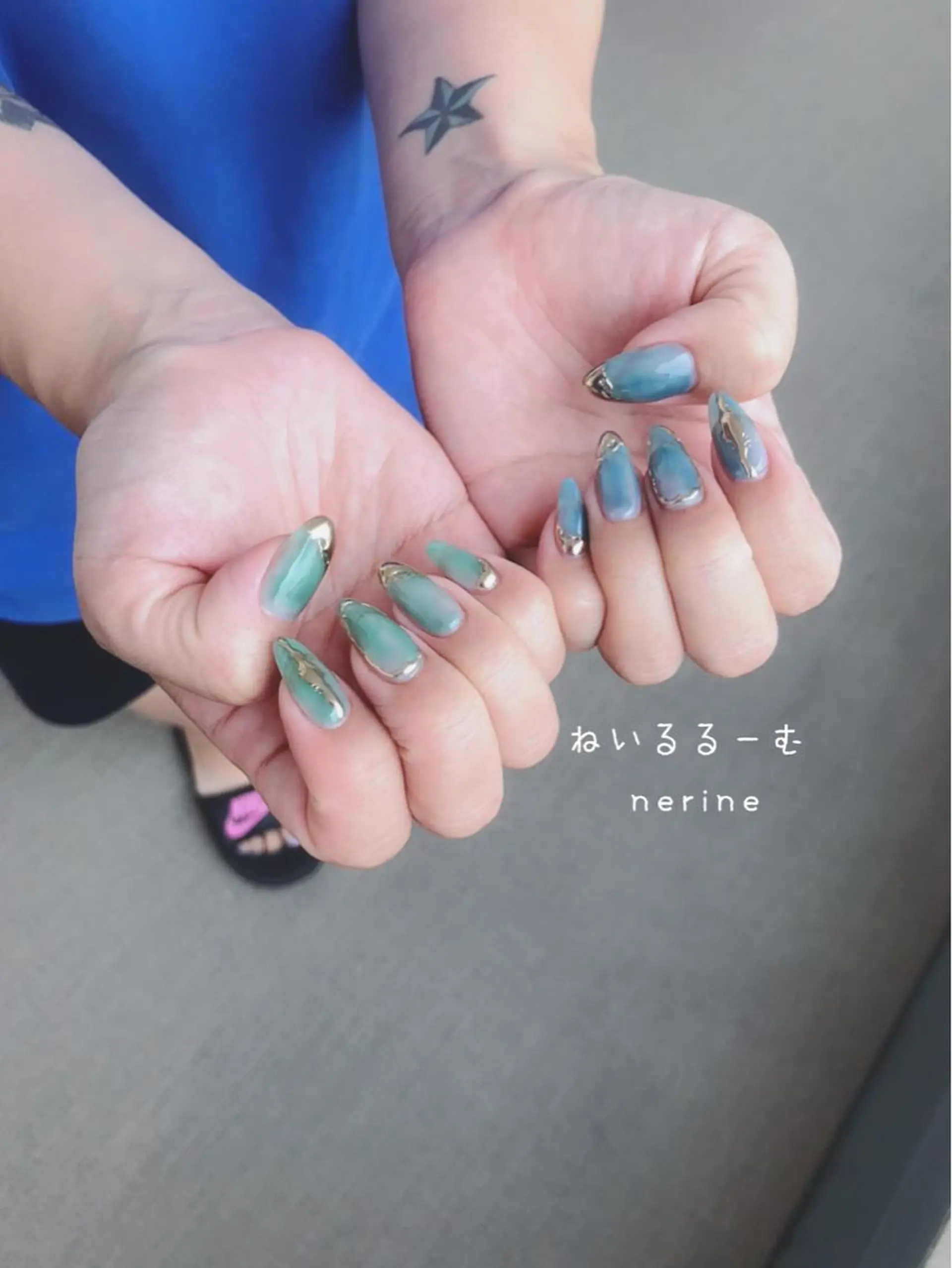 ネイル フットネイル ジェルネイル ニュアンスネイル シンプルネイル ストーンネイル NAILST Naomiのネイルデザイン