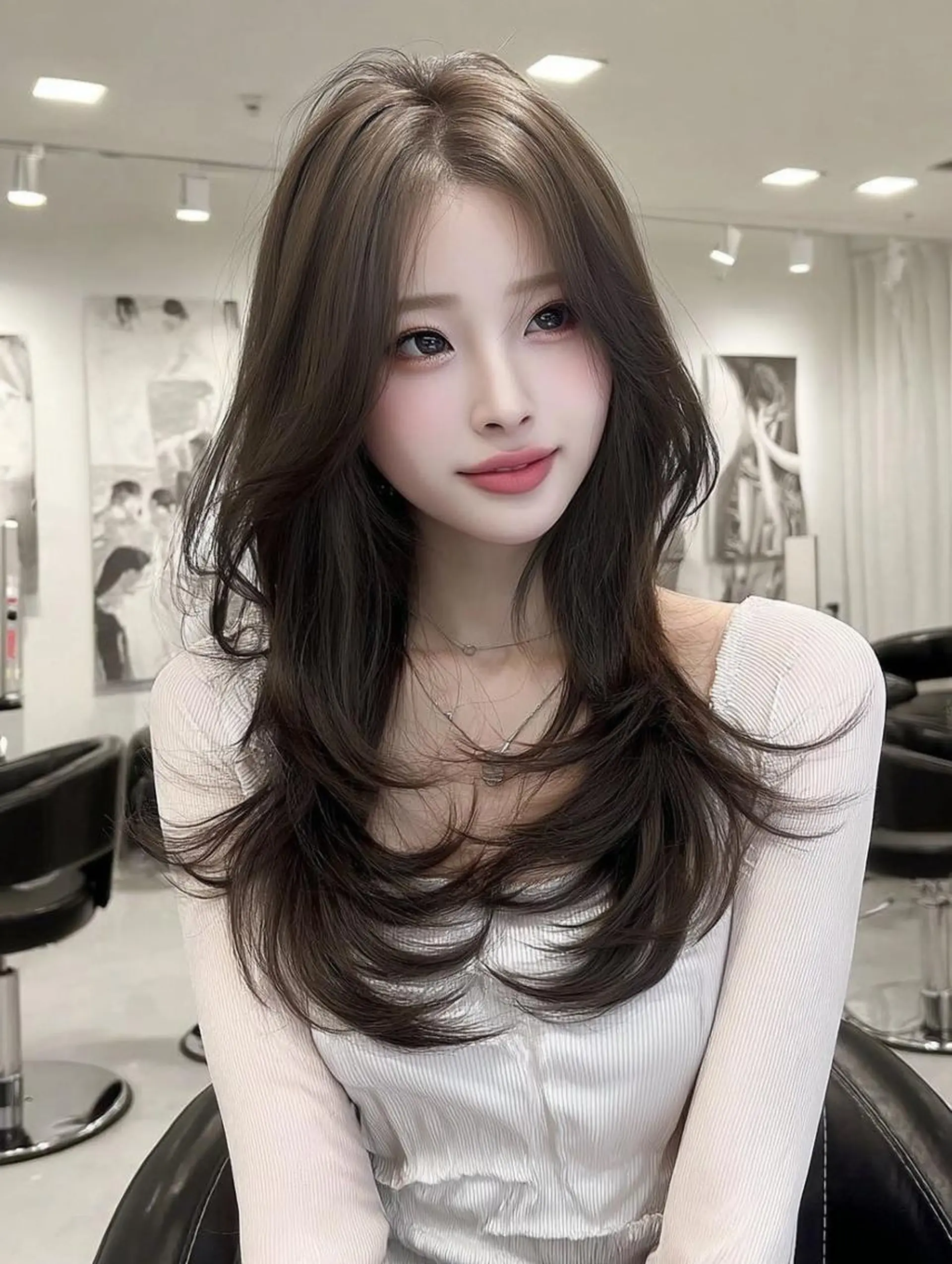 ロング 周防 頼翔のヘアスタイル