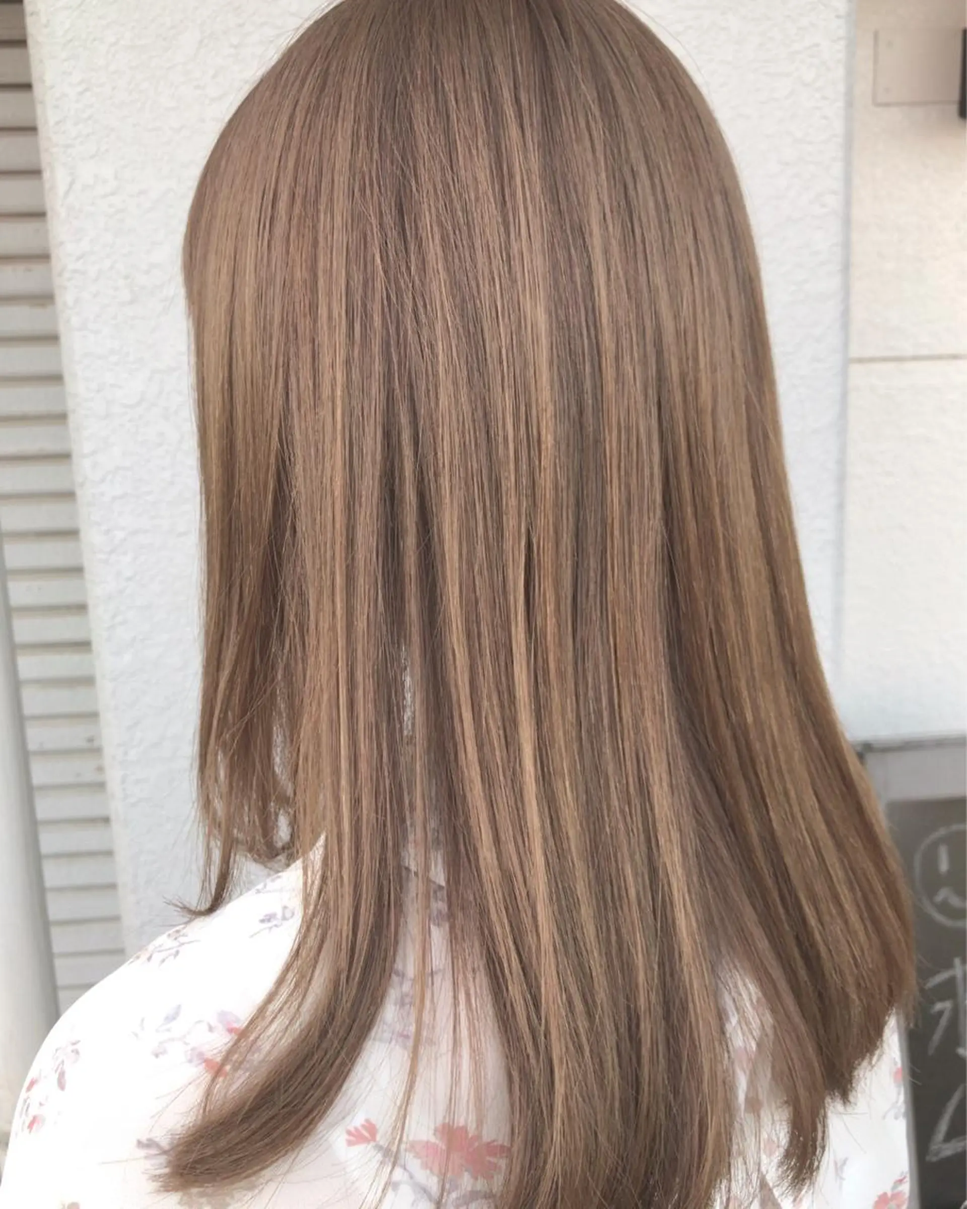 セミロング カラー haku  hair salon所属・レイヤーカット匠 イソザキノリユキのヘアスタイル