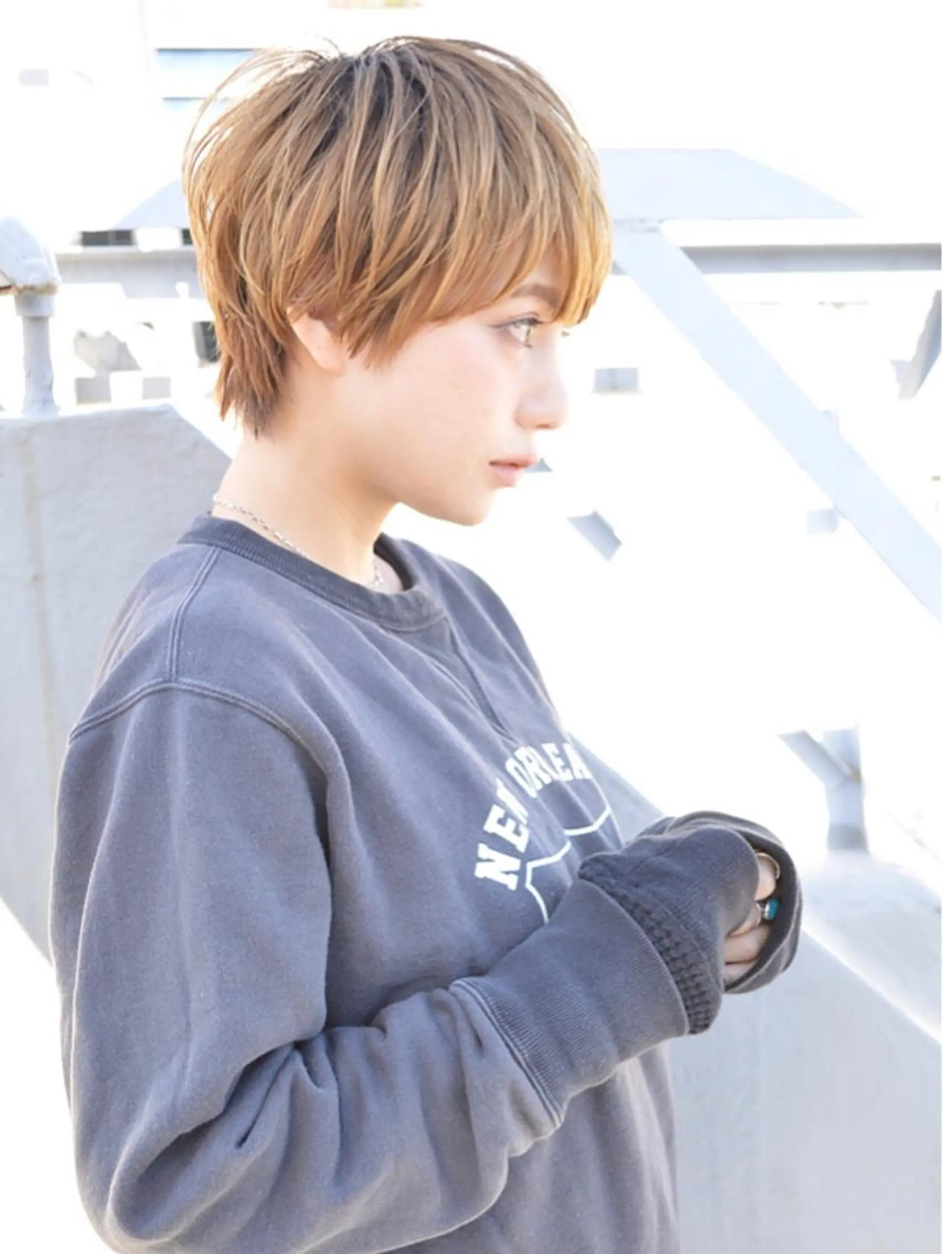 ショート カラー 小顔ショート✁ ⁂Yukari⁂のヘアスタイル