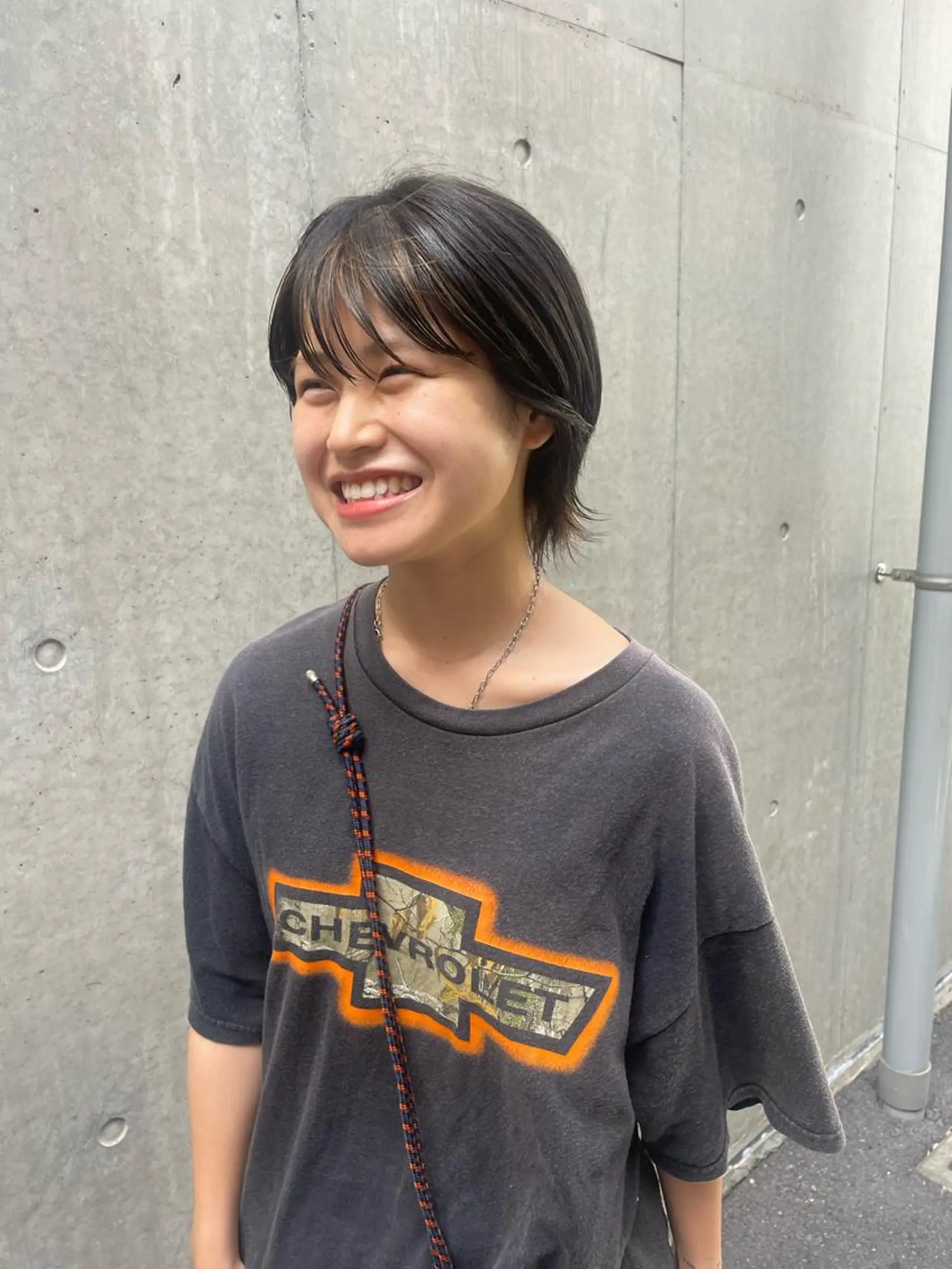 ショート ウルフカット 土屋 美賀のヘアスタイル