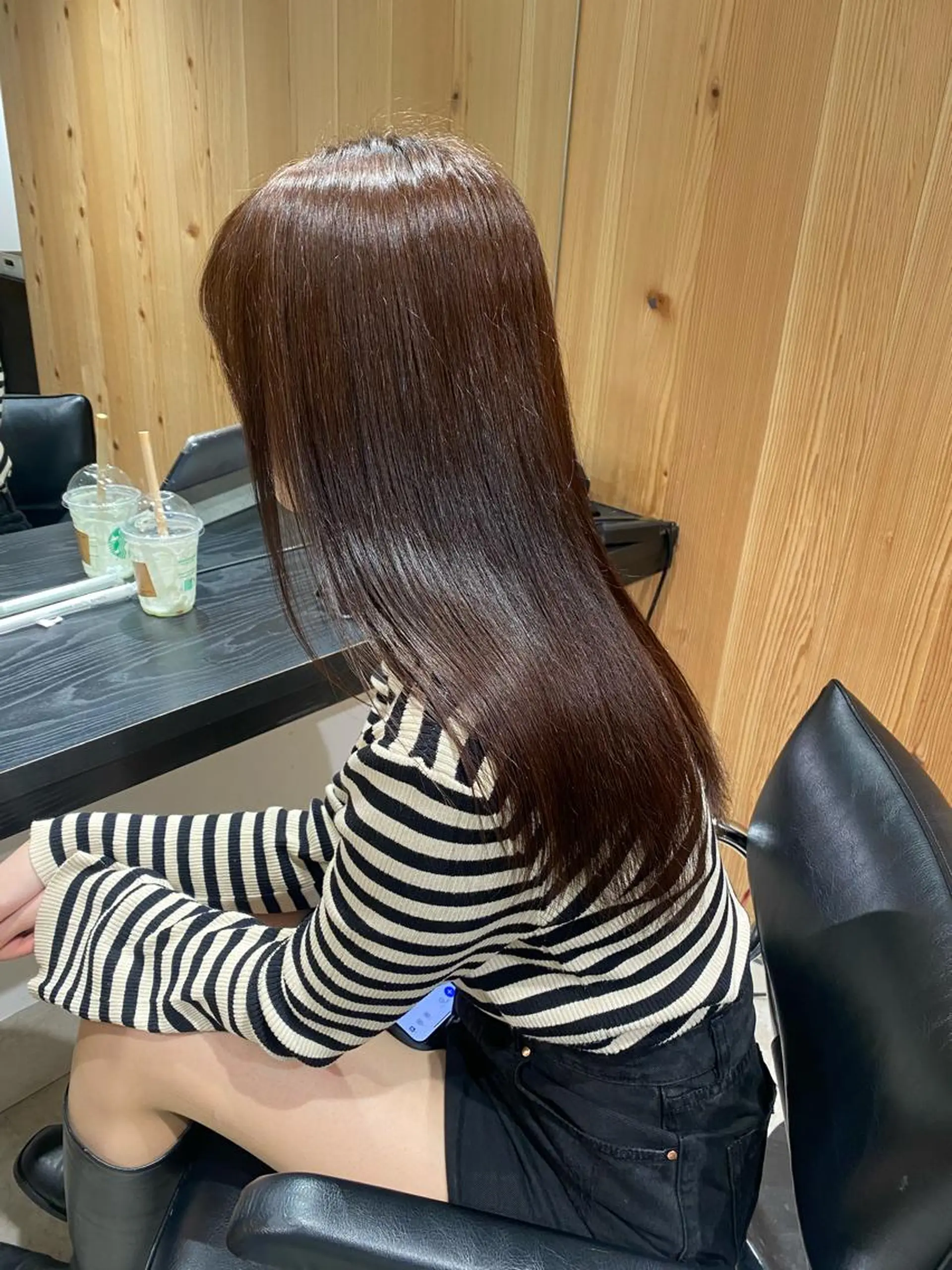 ロング カラー ヘアカラー トリートメント stylist トモヤのヘアスタイル