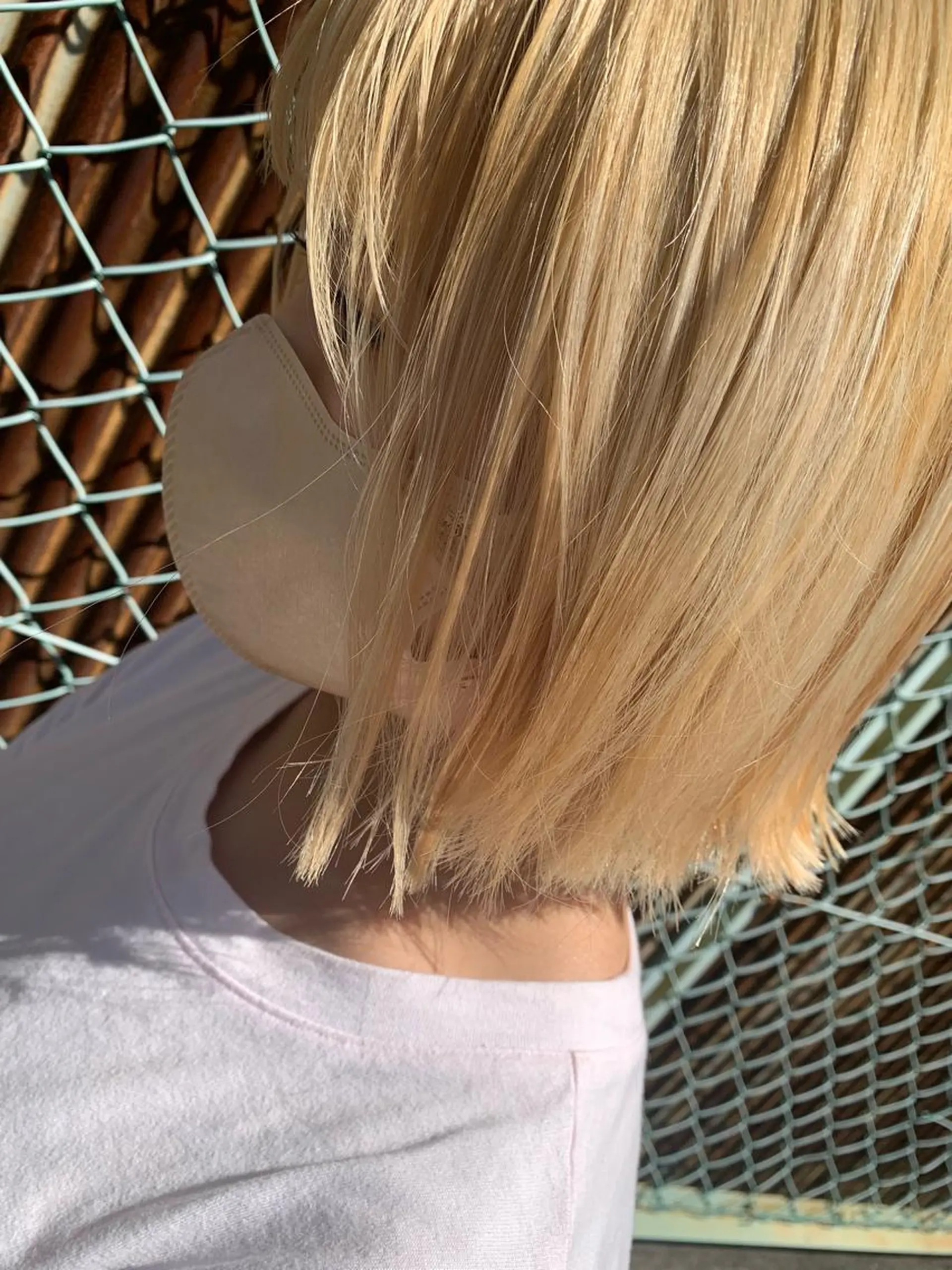 ショート カラー ハイトーンカラー Hair＆ＭakeEPIC所属・hair &make EPICRUMIのヘアスタイル