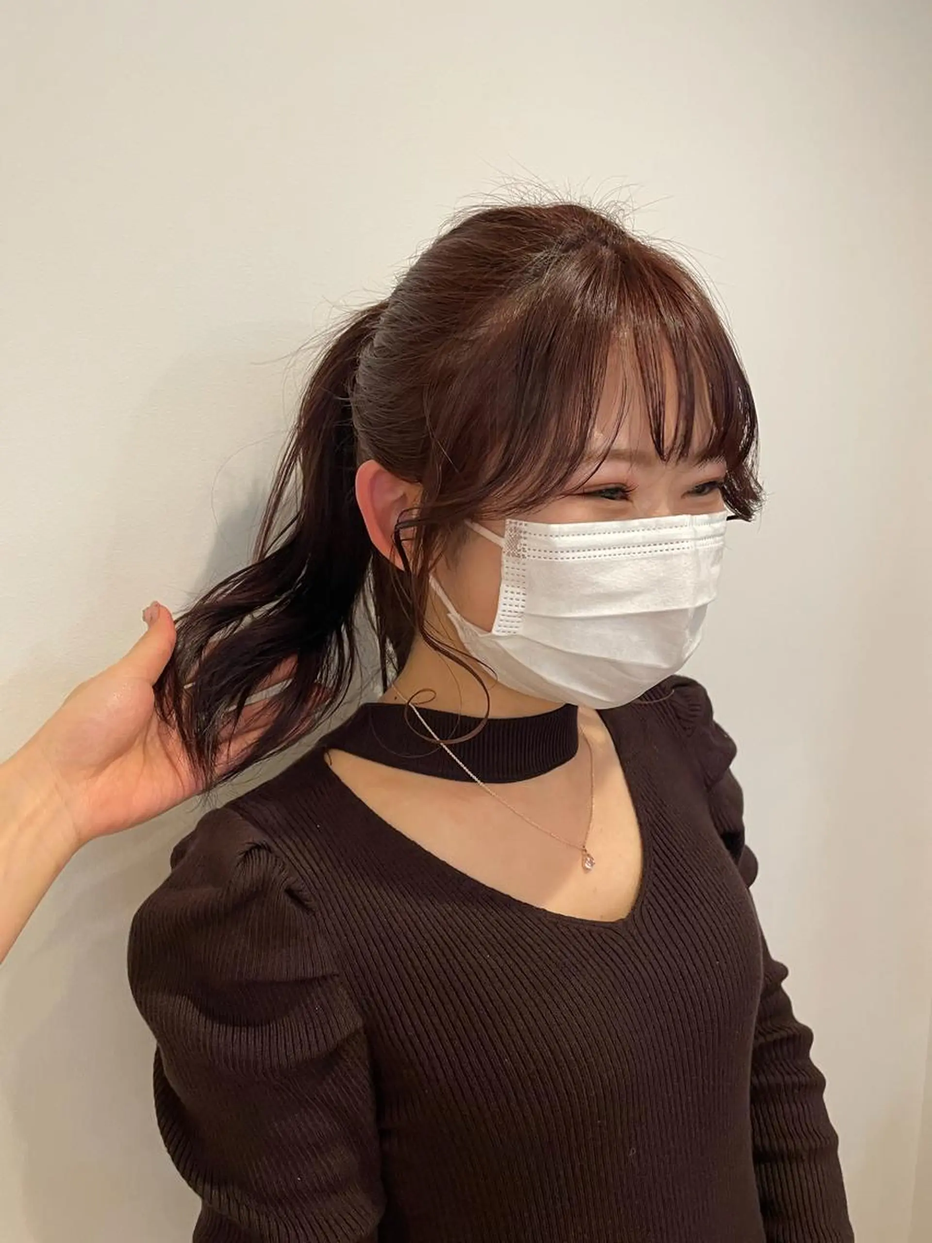 ロング カラー 佐藤 永夏のヘアスタイル