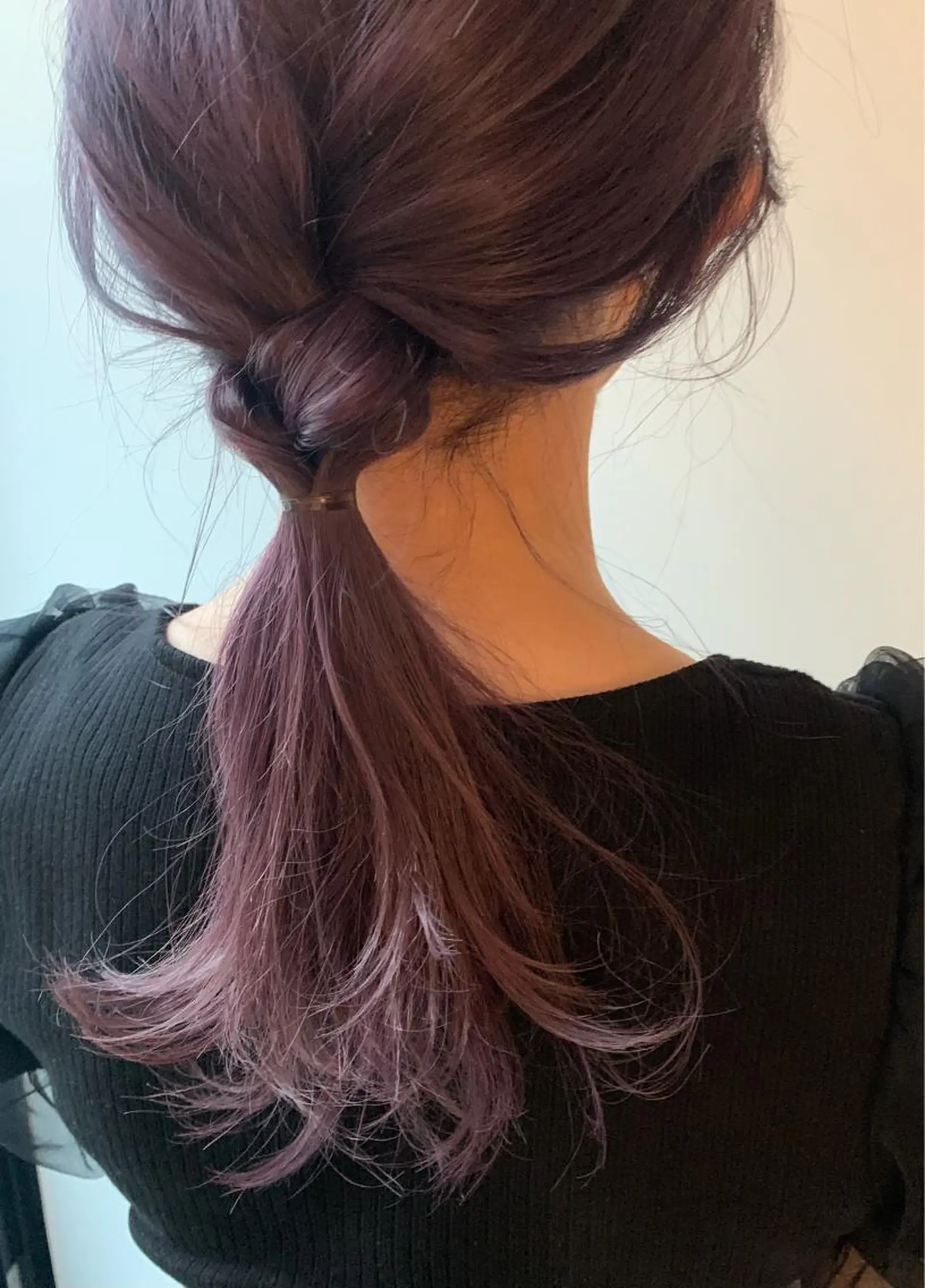 ロング ヘアカラー トリートメント ︎︎🧸 ユリ ︎︎🧸のヘアスタイル