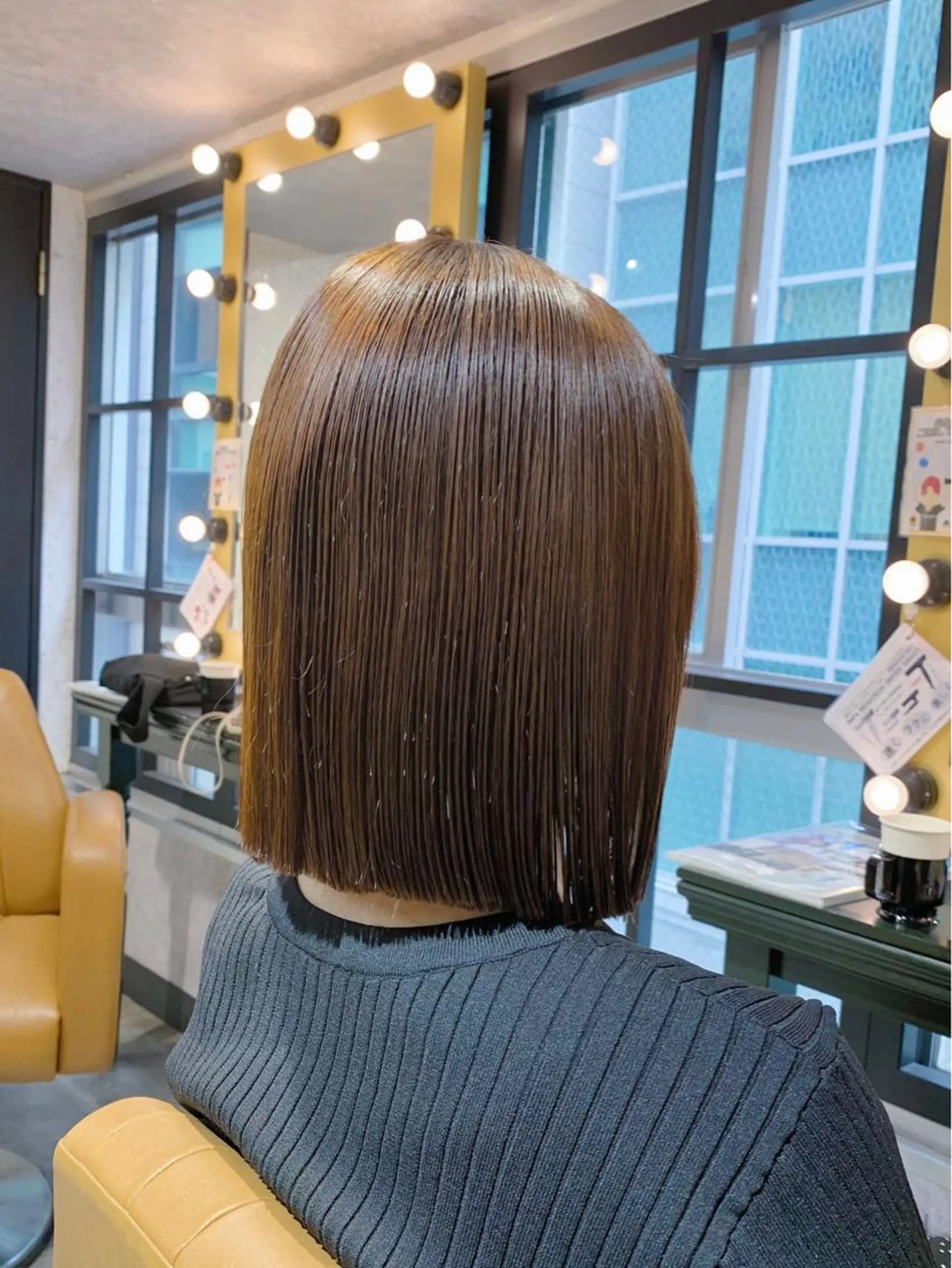 ショート カット 縮毛矯正 トリートメント 🍟ミニモ限定🍟 ai.stylistのヘアスタイル