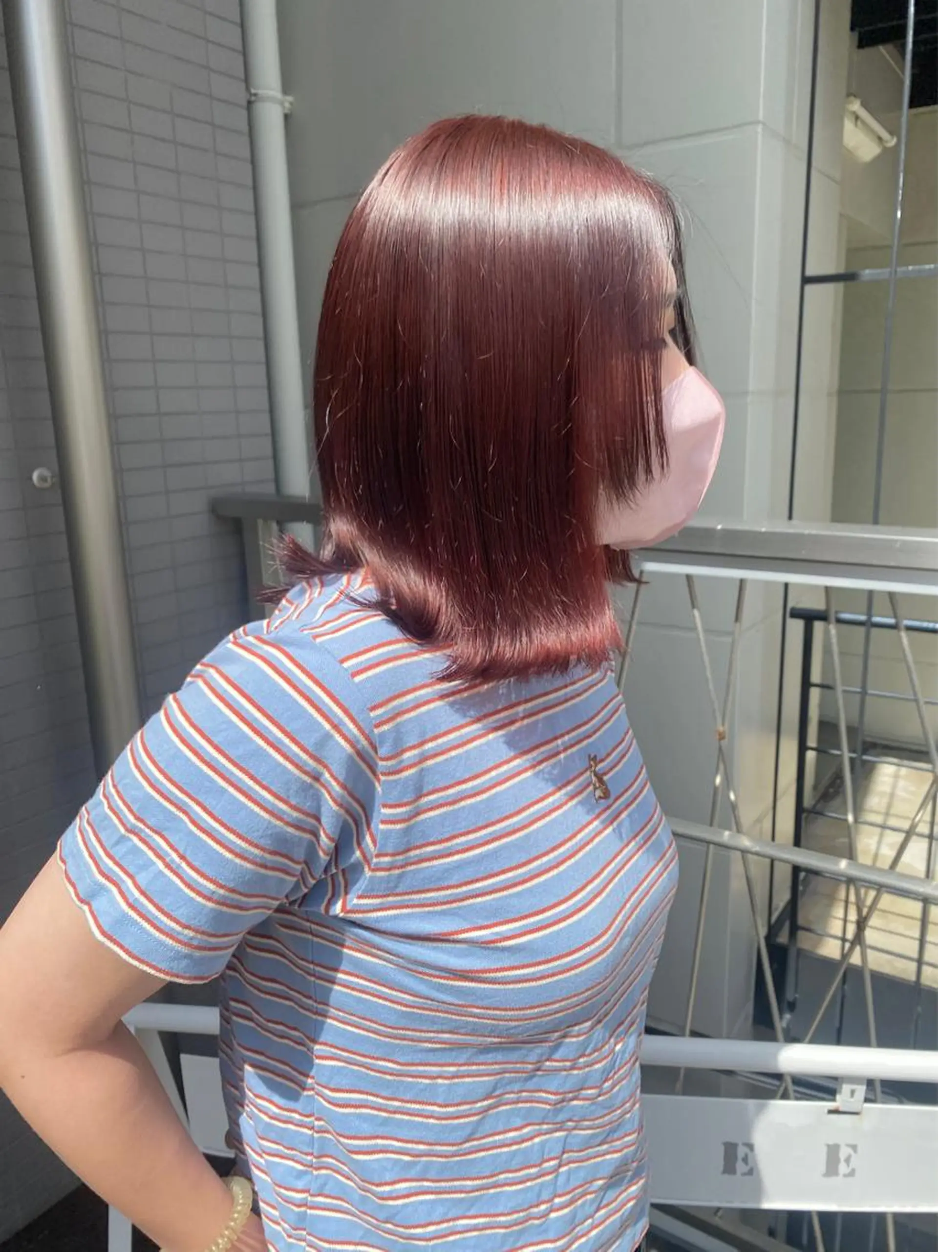 カラー レッドカラー 🌷柔らかクリーミー 🤍kirari🌷のヘアスタイル