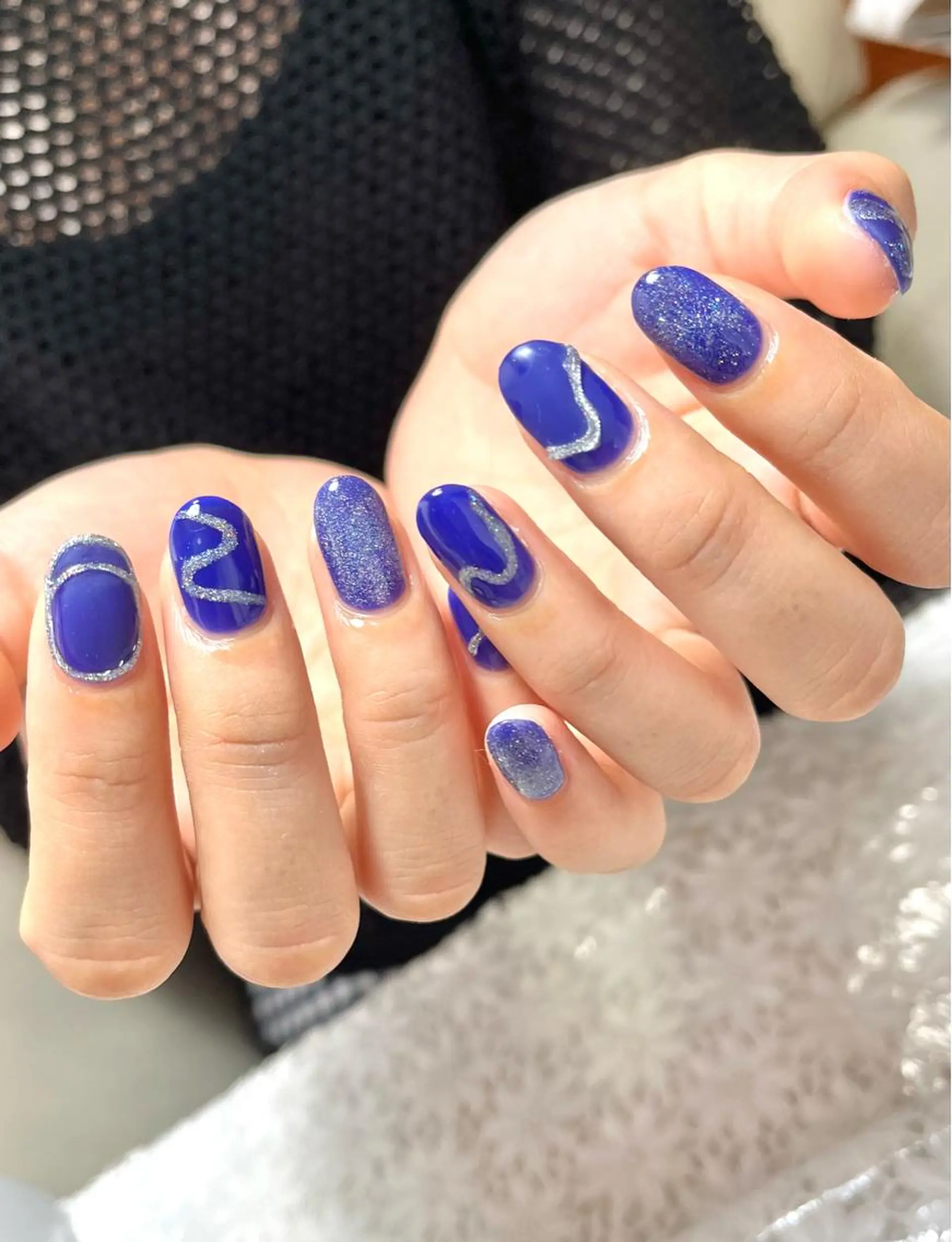 ネイル ジェルネイル 韓国ネイル マグネットネイル 持ち込み パラジェル ハンドネイル nails' it...のネイルデザイン
