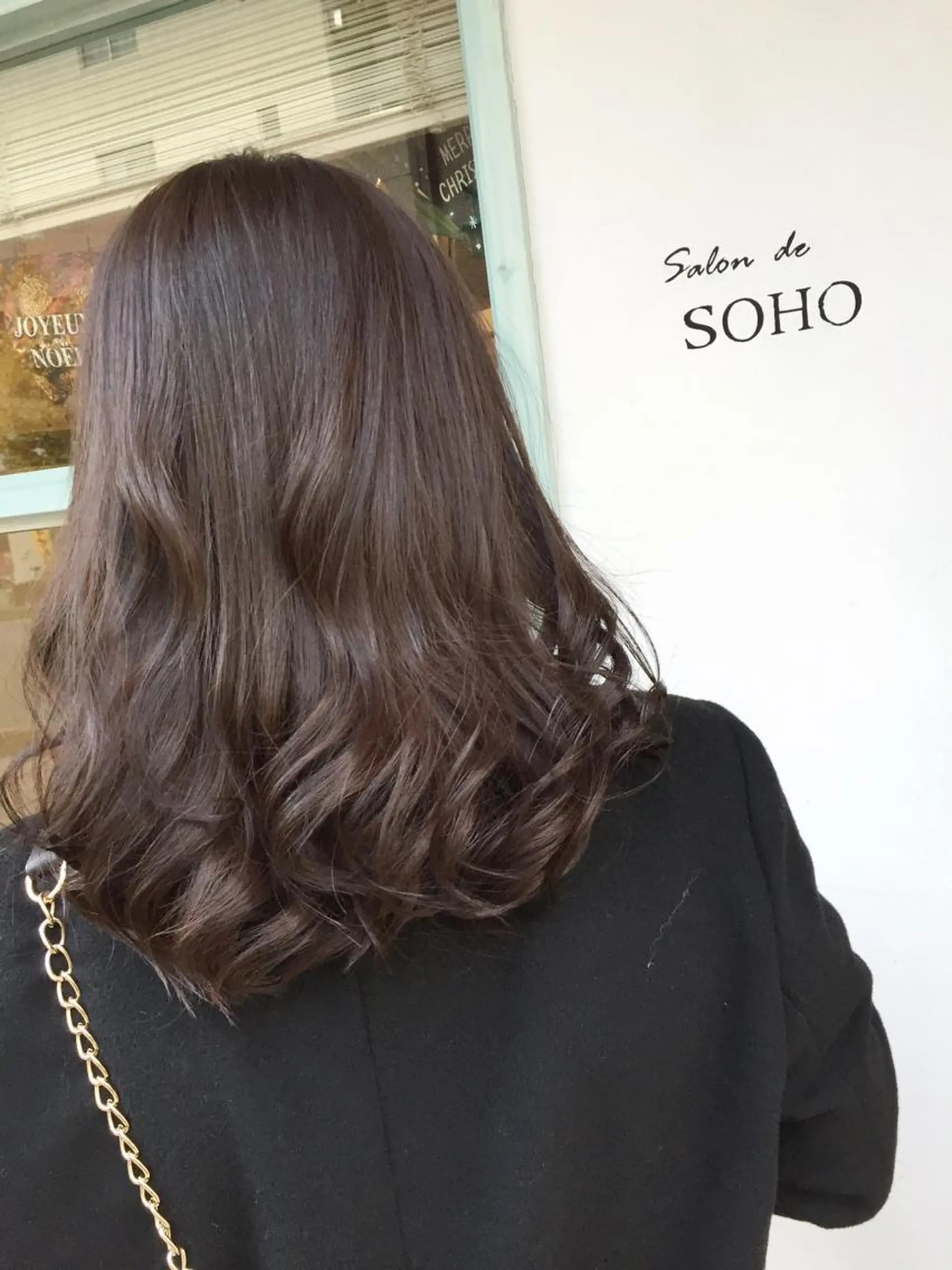 ミディアム カラー アッシュ アッシュグレー アッシュグレージュ ブラウンカラー 透明感カラー ◇おの あすか◇のヘアスタイル