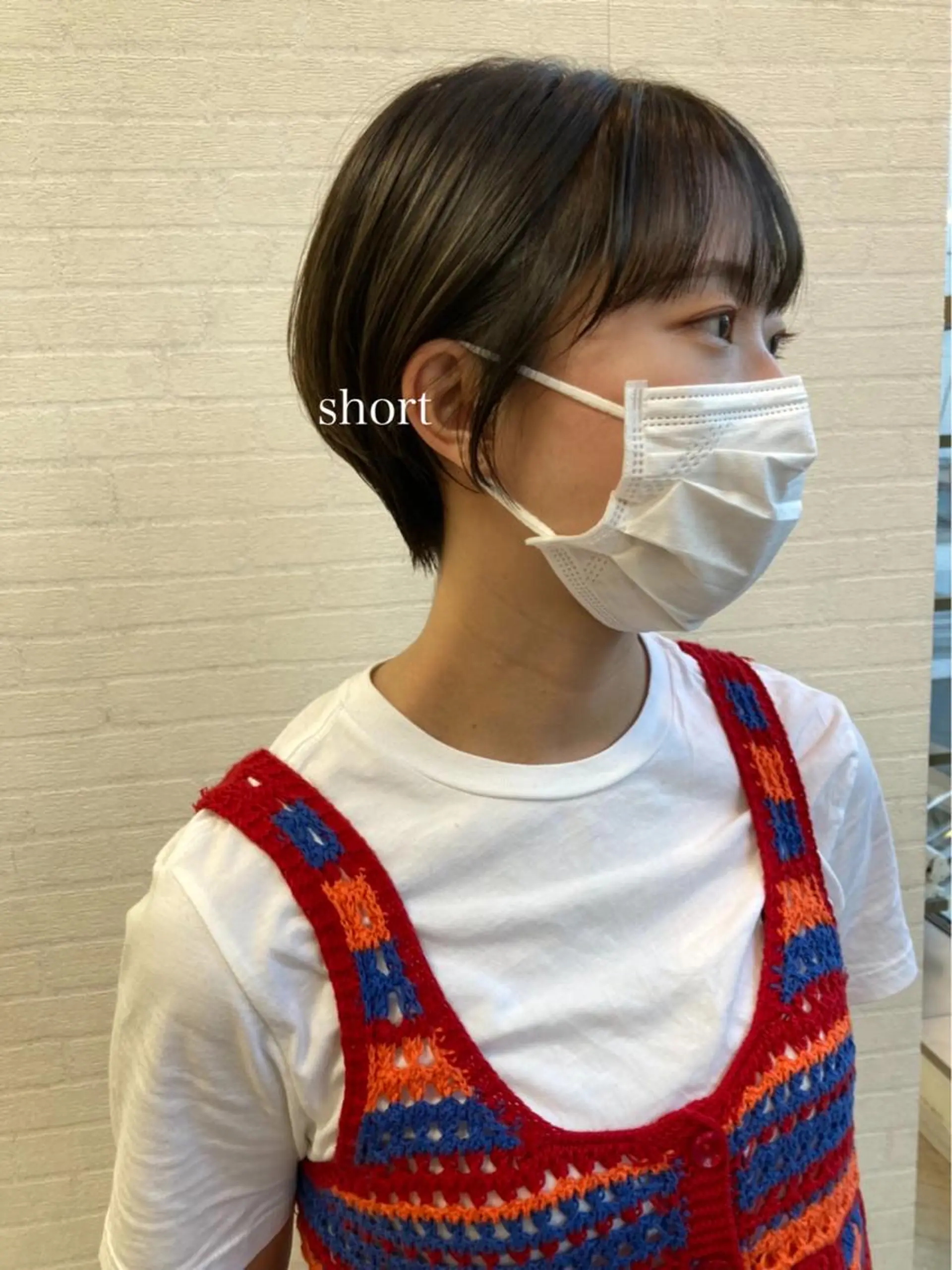 ショート 切りっぱなしボブ ショートボブ ハンサムショート 丸みショート ボブ カット トリートメント 初めてのショート お任せください✂️のヘアスタイル