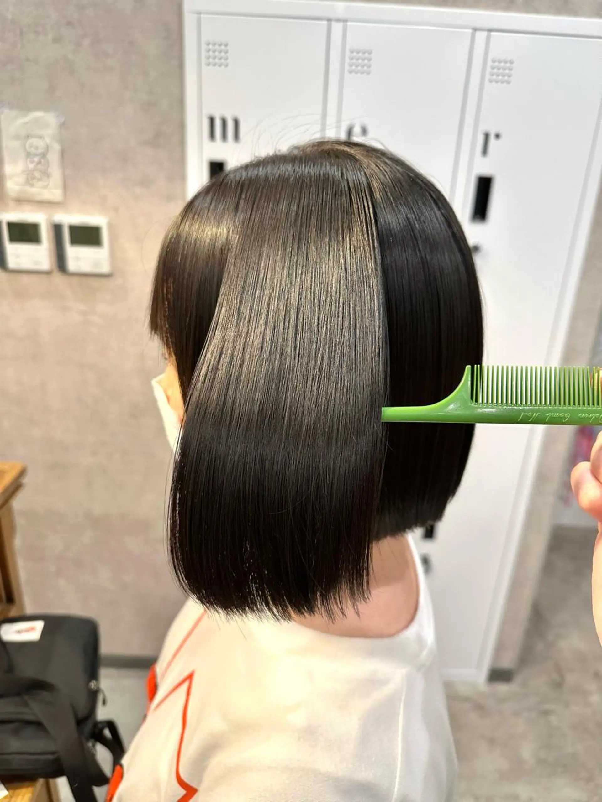 ショート 縮毛矯正 mau tomokaのヘアスタイル