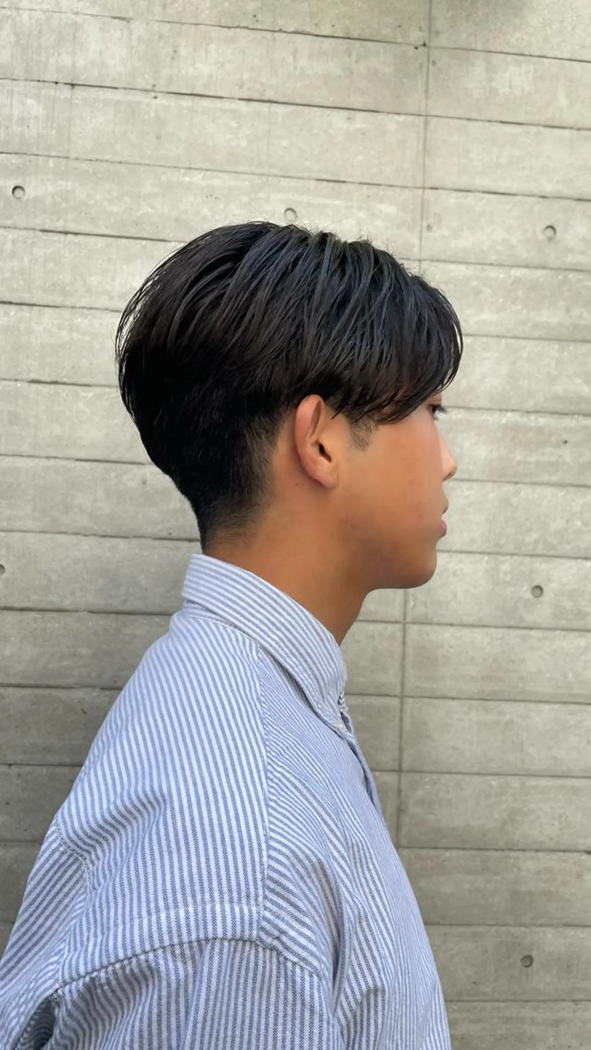 パーマ メンズ もりたみかこ 美容師お休み中のヘアスタイル