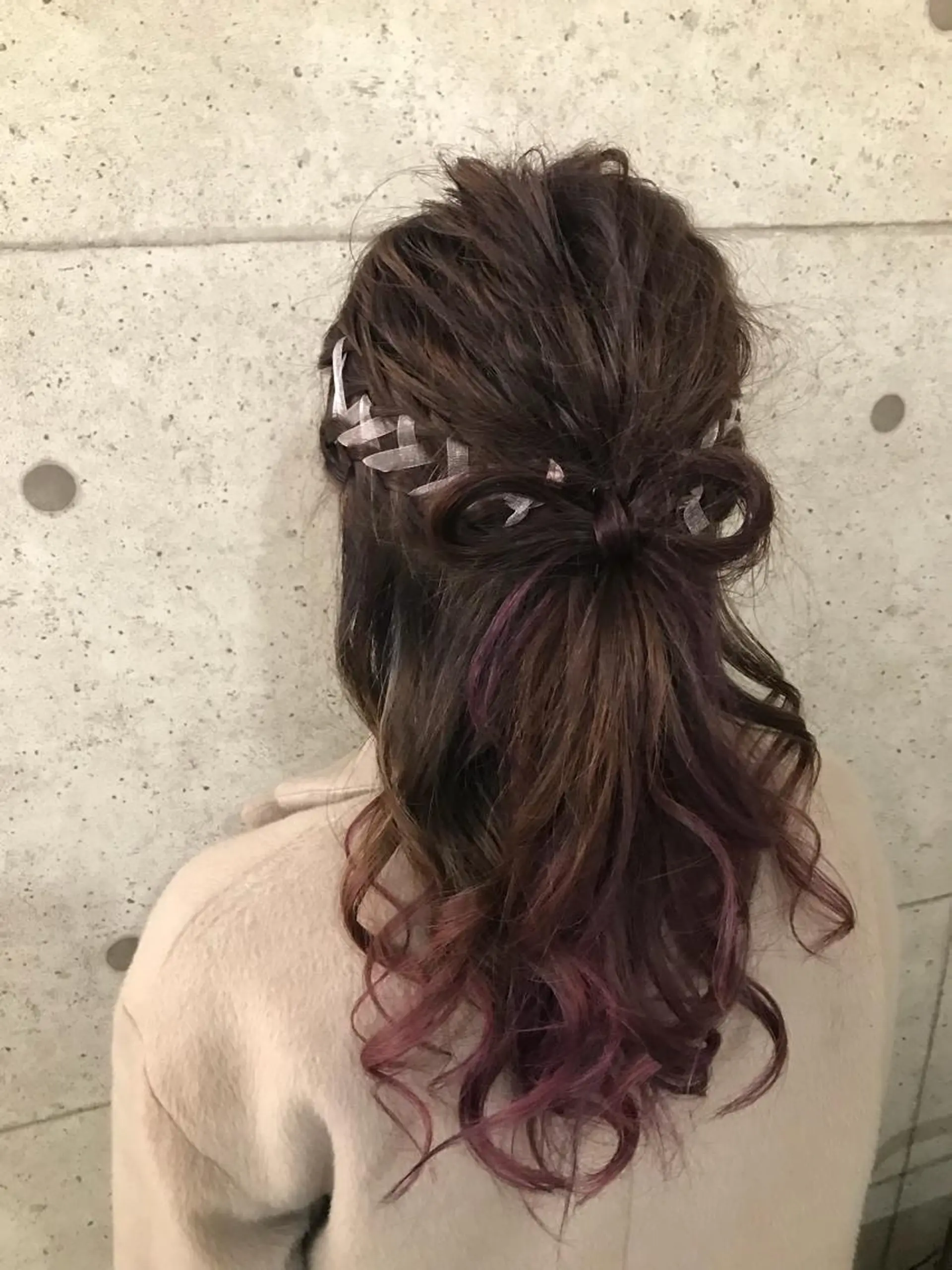 ヘアアレンジ ヘアセット ヘアセット☆ 髪質改善カラー☆まいのヘアスタイル