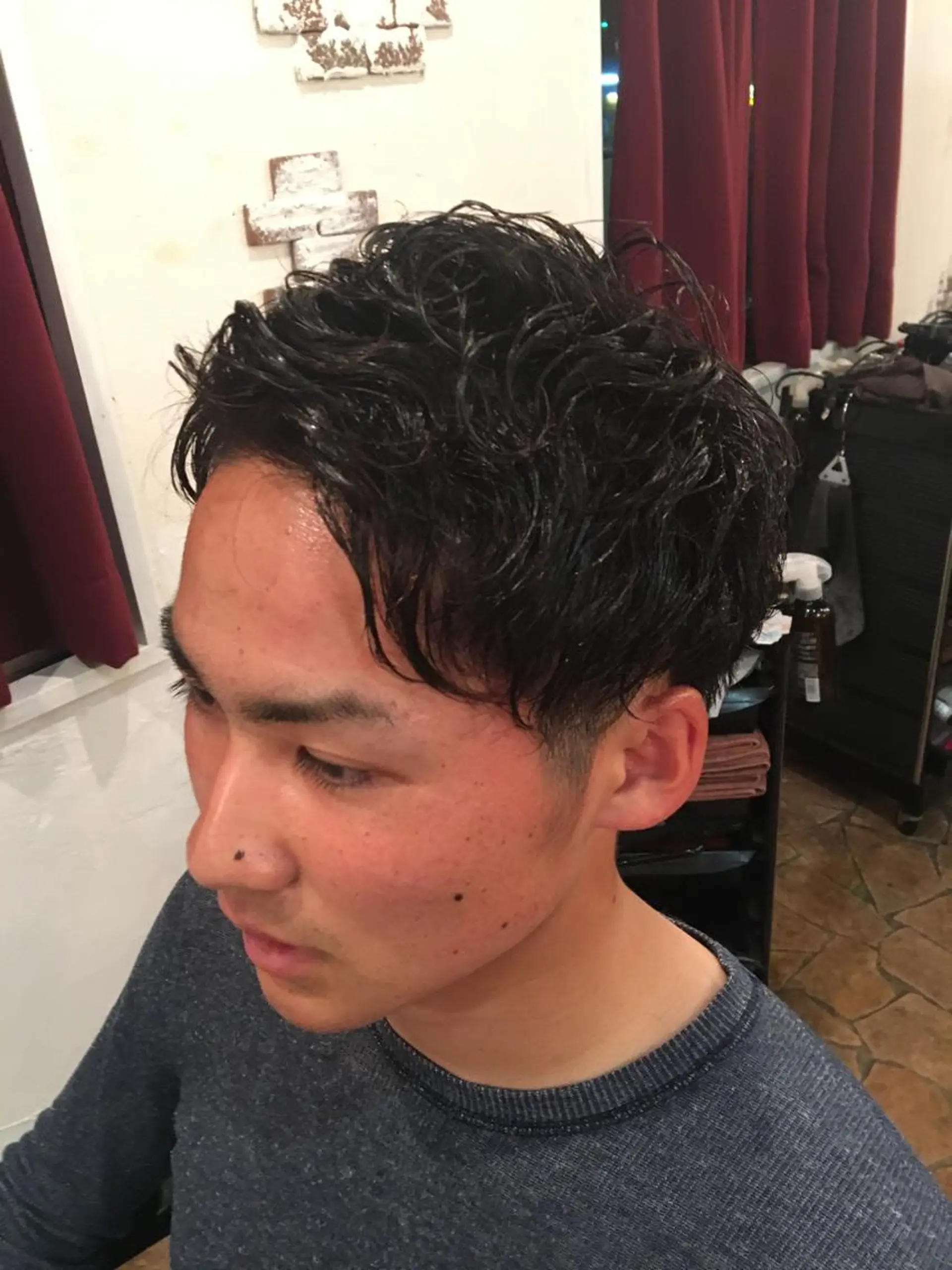 ショート カット amphihair 高橋祐也のヘアスタイル