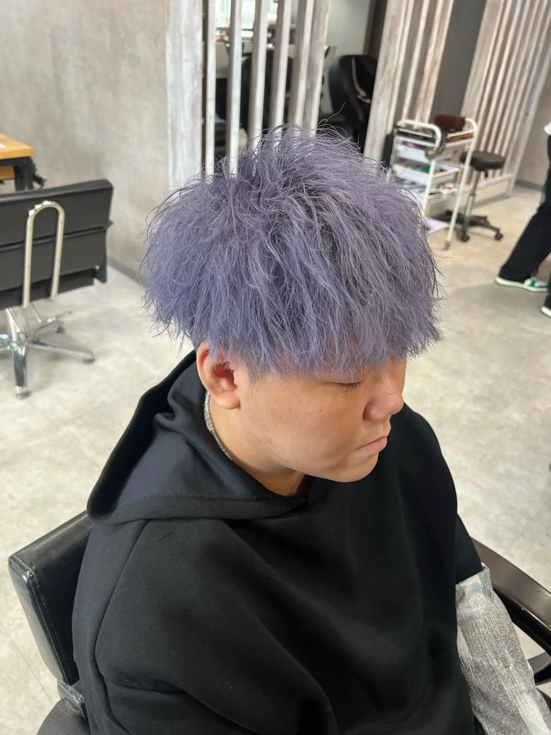 ショート カラー パーマ パーマ特化美容師 佐藤壮流のヘアスタイル