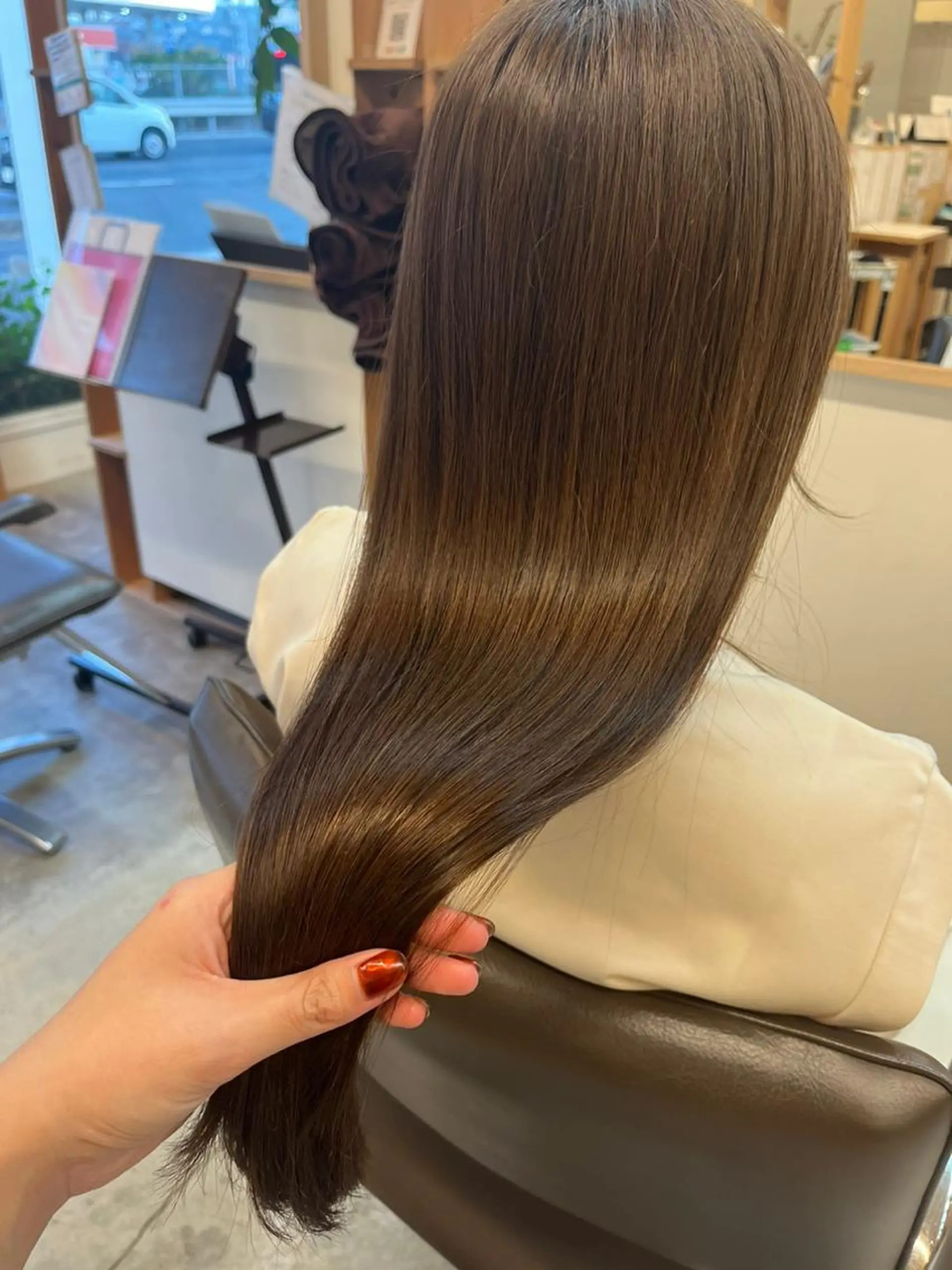 ロング カノエ下関熊野店 /スタッフモデルのヘアスタイル