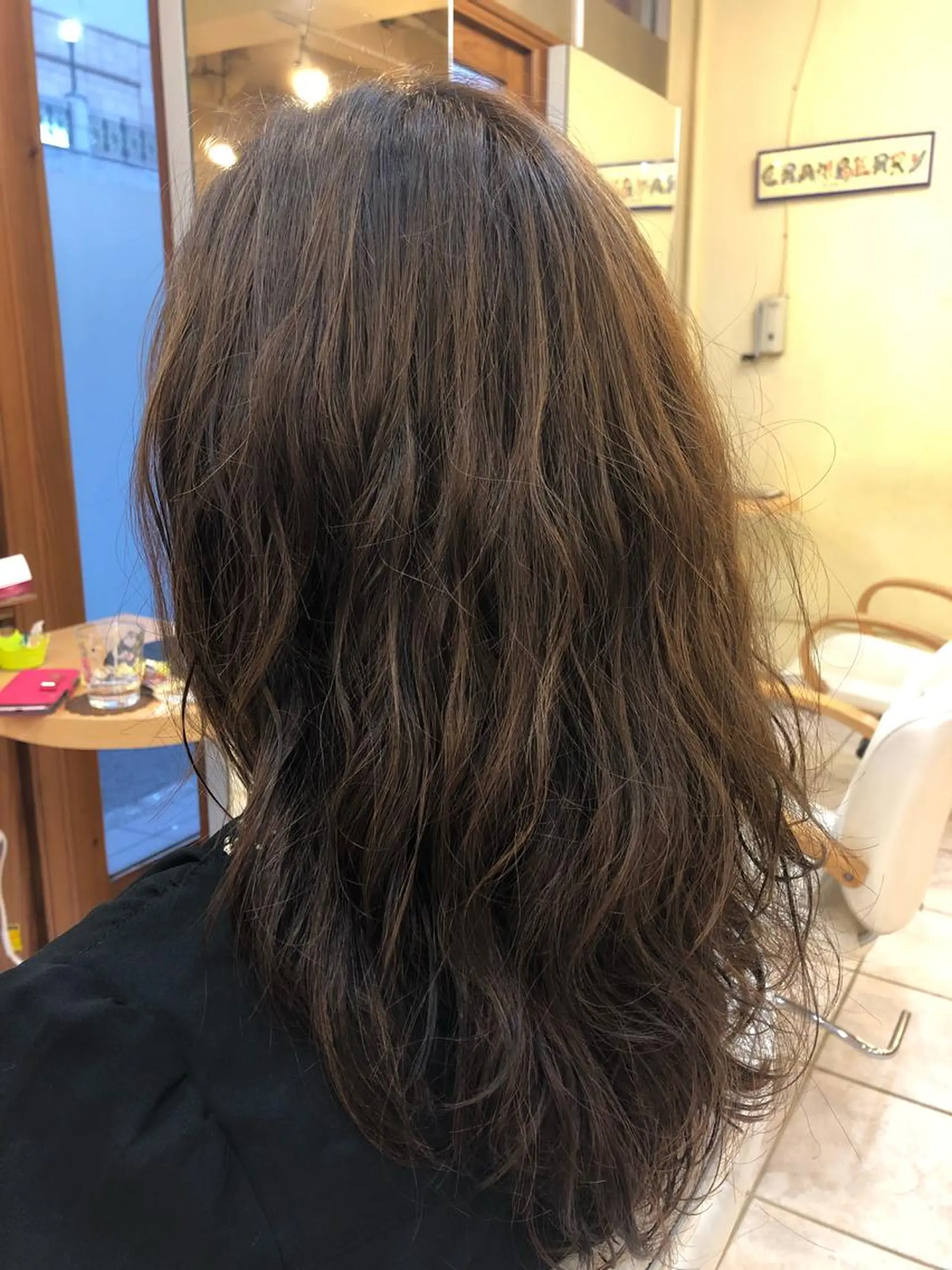 ロング カラー パーマ ハイライトカラー ハイライト Dream30 miyuのヘアスタイル