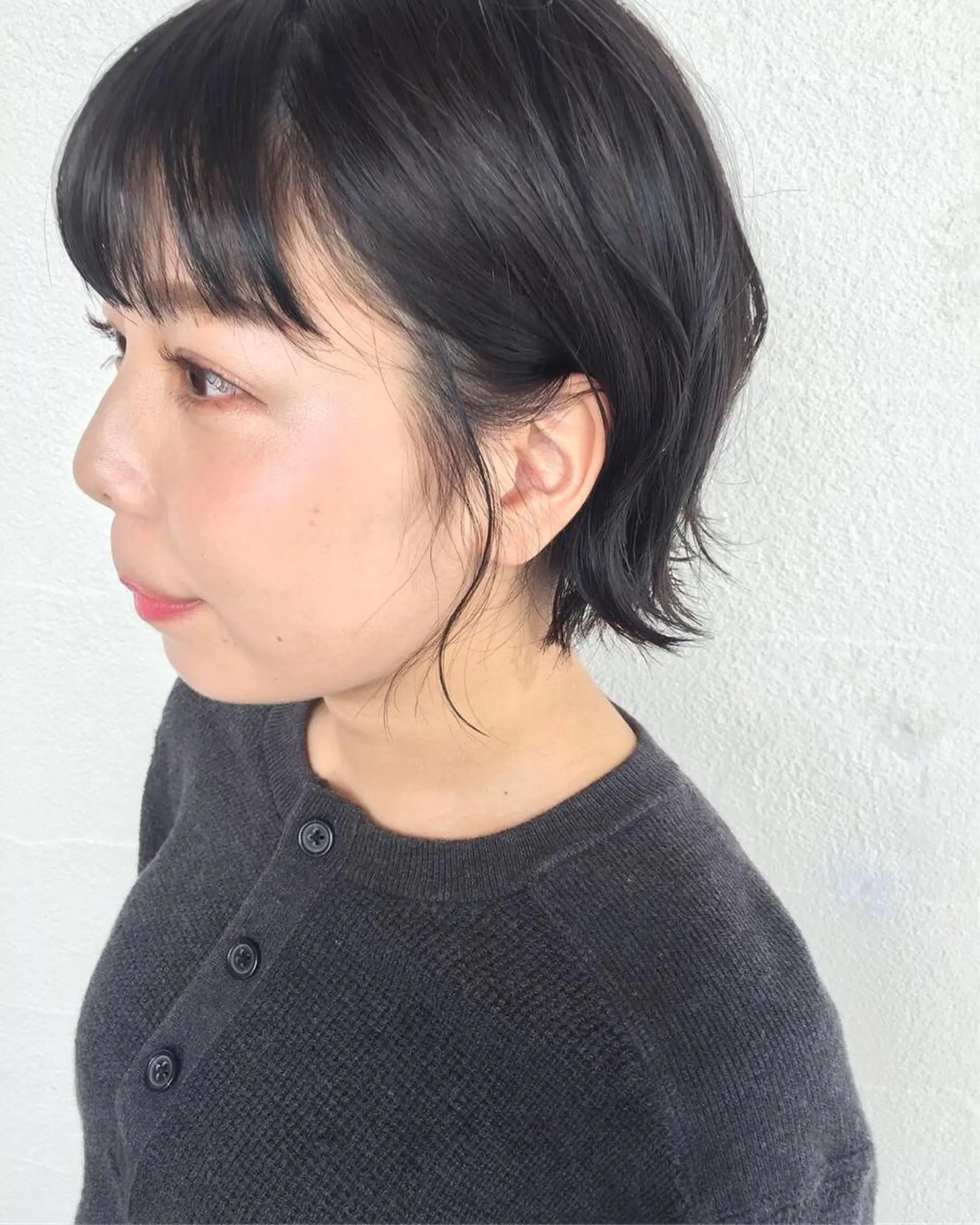 ショート カラー aW HAIRカンノ カナエのヘアスタイル