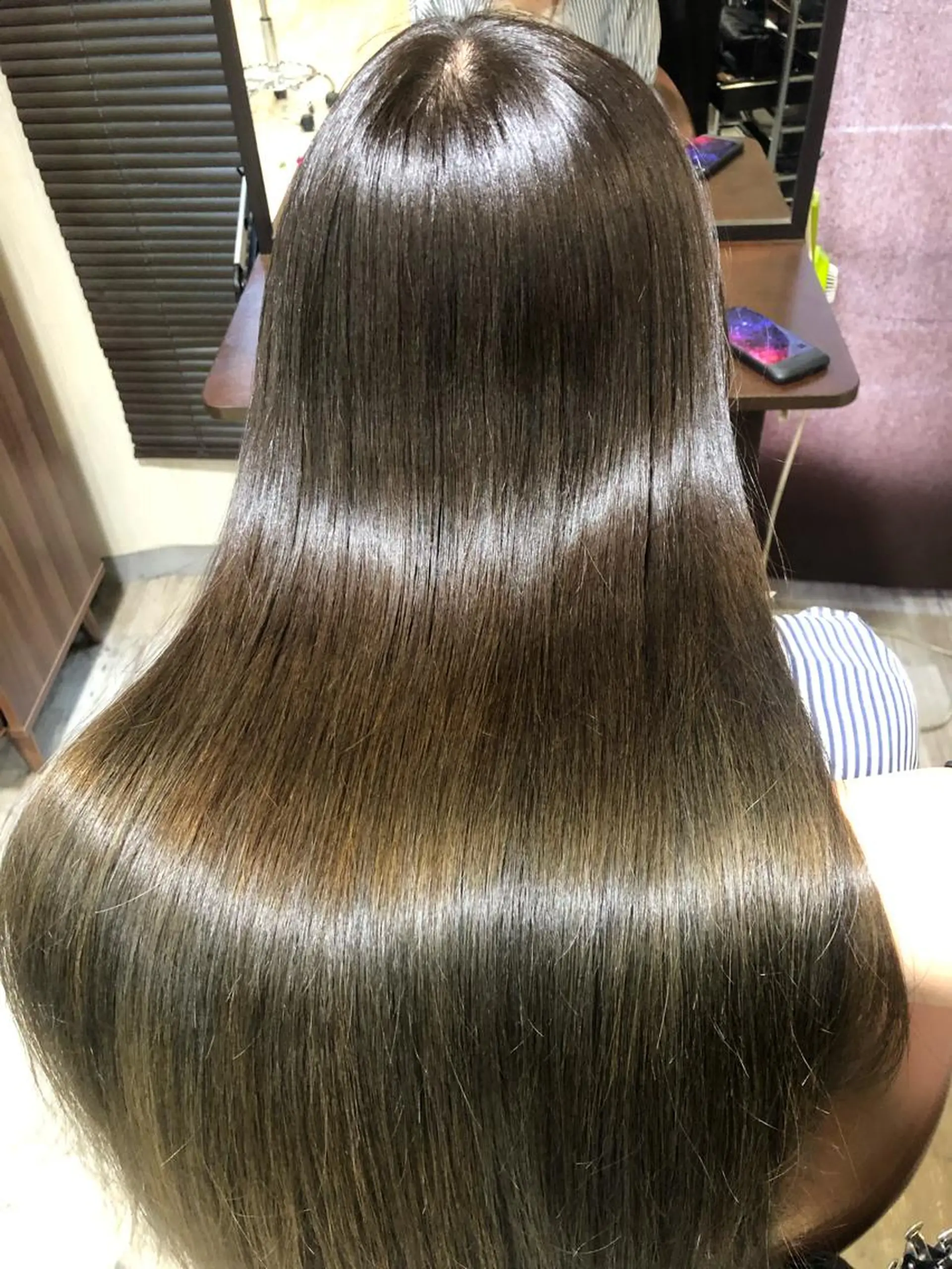 ロング カラー ヘアアレンジ SHIORI💜口コ ミNo.1艶カラーのヘアスタイル