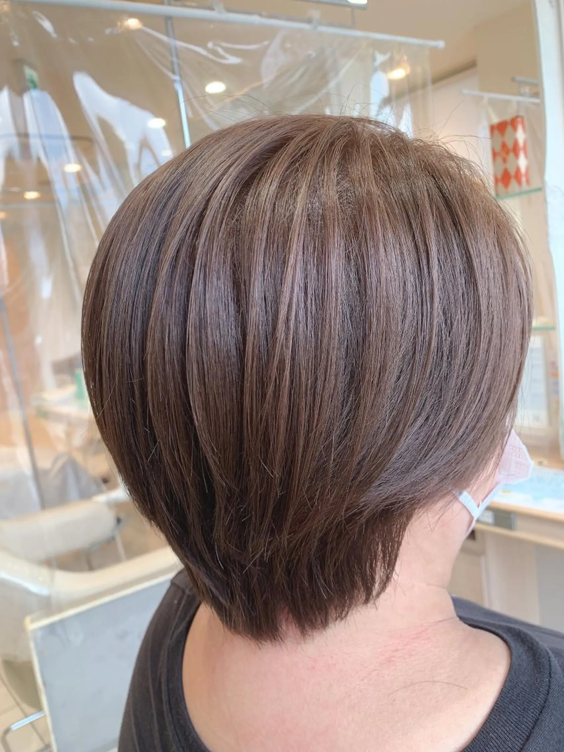 ショート ショートヘア 鈴木 華枝のヘアスタイル