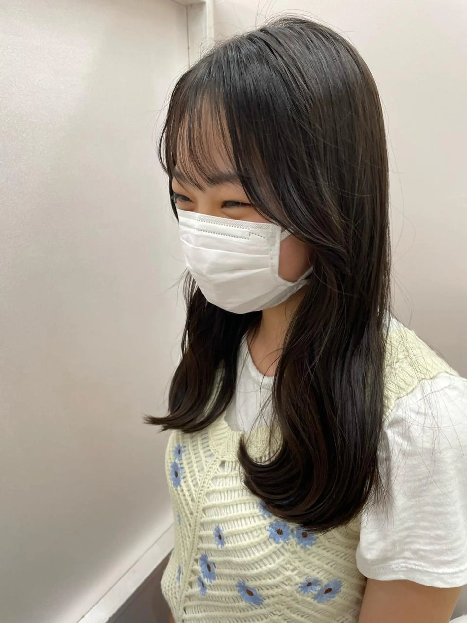 ロング ヘアアレンジ トリートメント 蔵前🫧韓国風レイヤ ーカット🫧KAHOのヘアスタイル