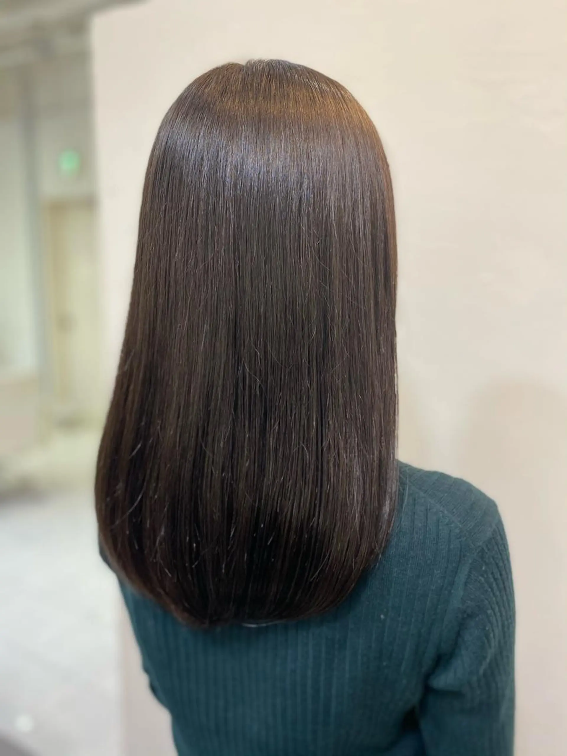 ミディアム YASU🍎CUT 赤系カラー/ヘアケアのヘアスタイル