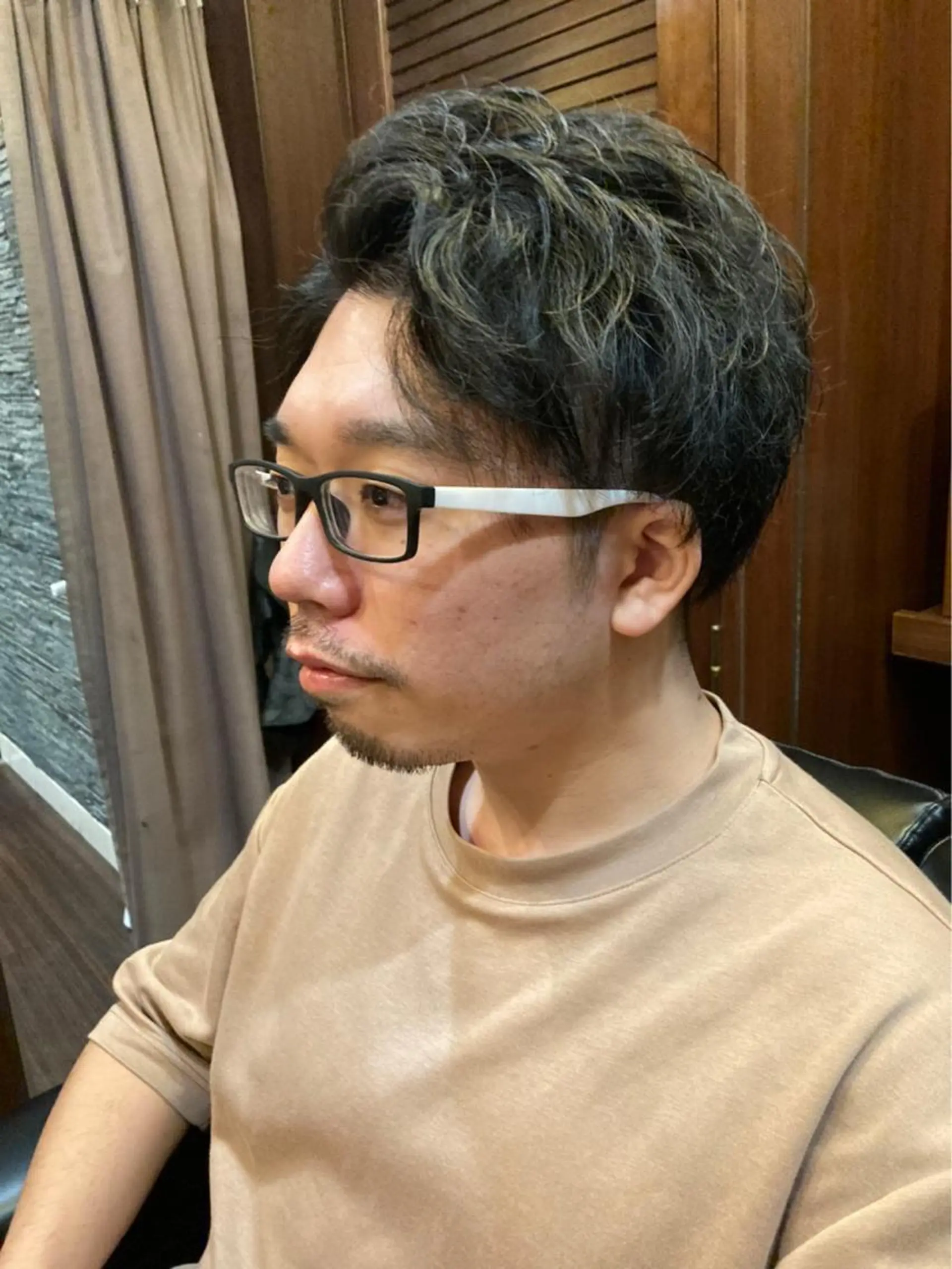 ミディアム 滝沢 得弘のヘアスタイル