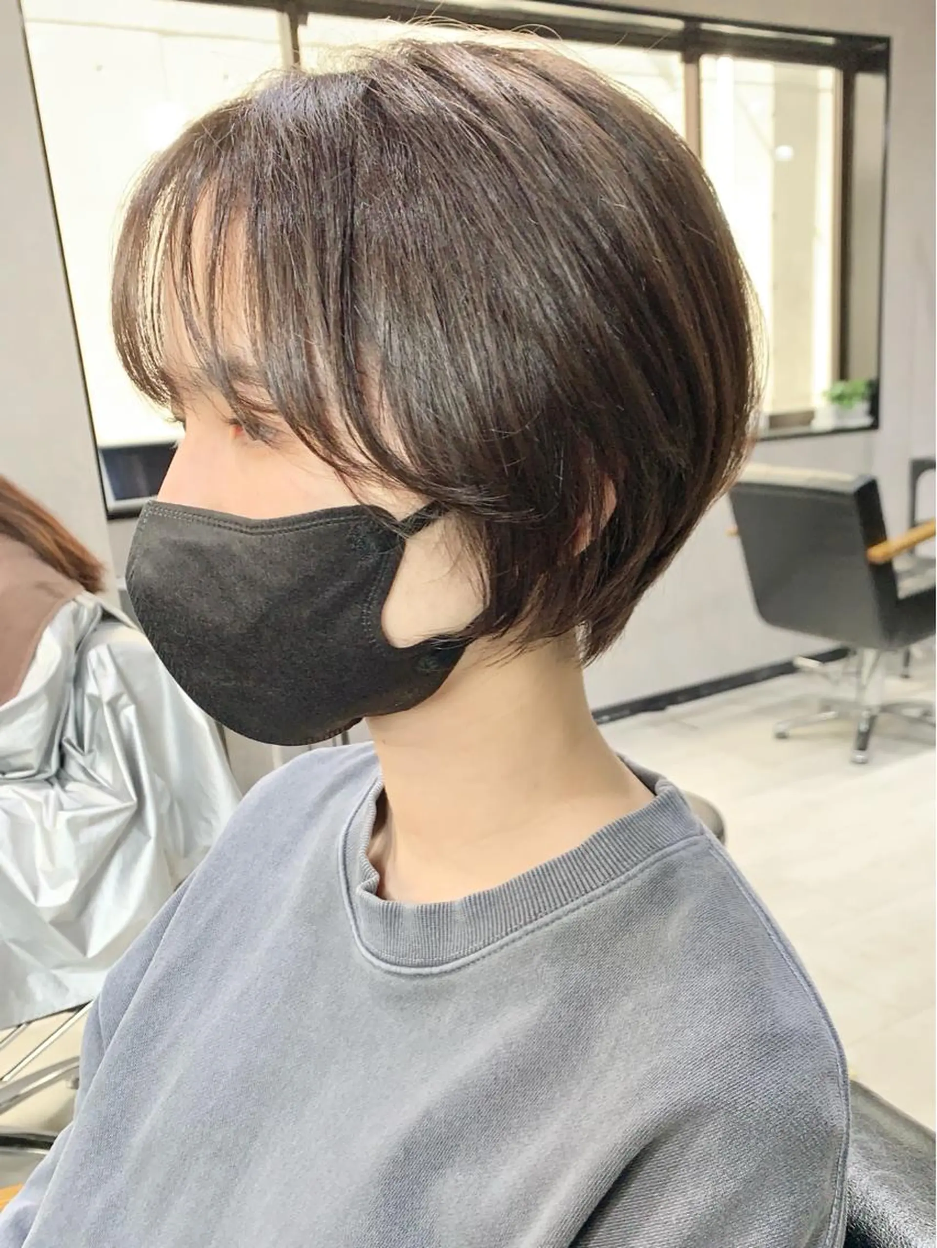 ショート カラー ショートヘア カット 岡崎勇人/レイヤー/ 韓国/ケラチンTRのヘアスタイル