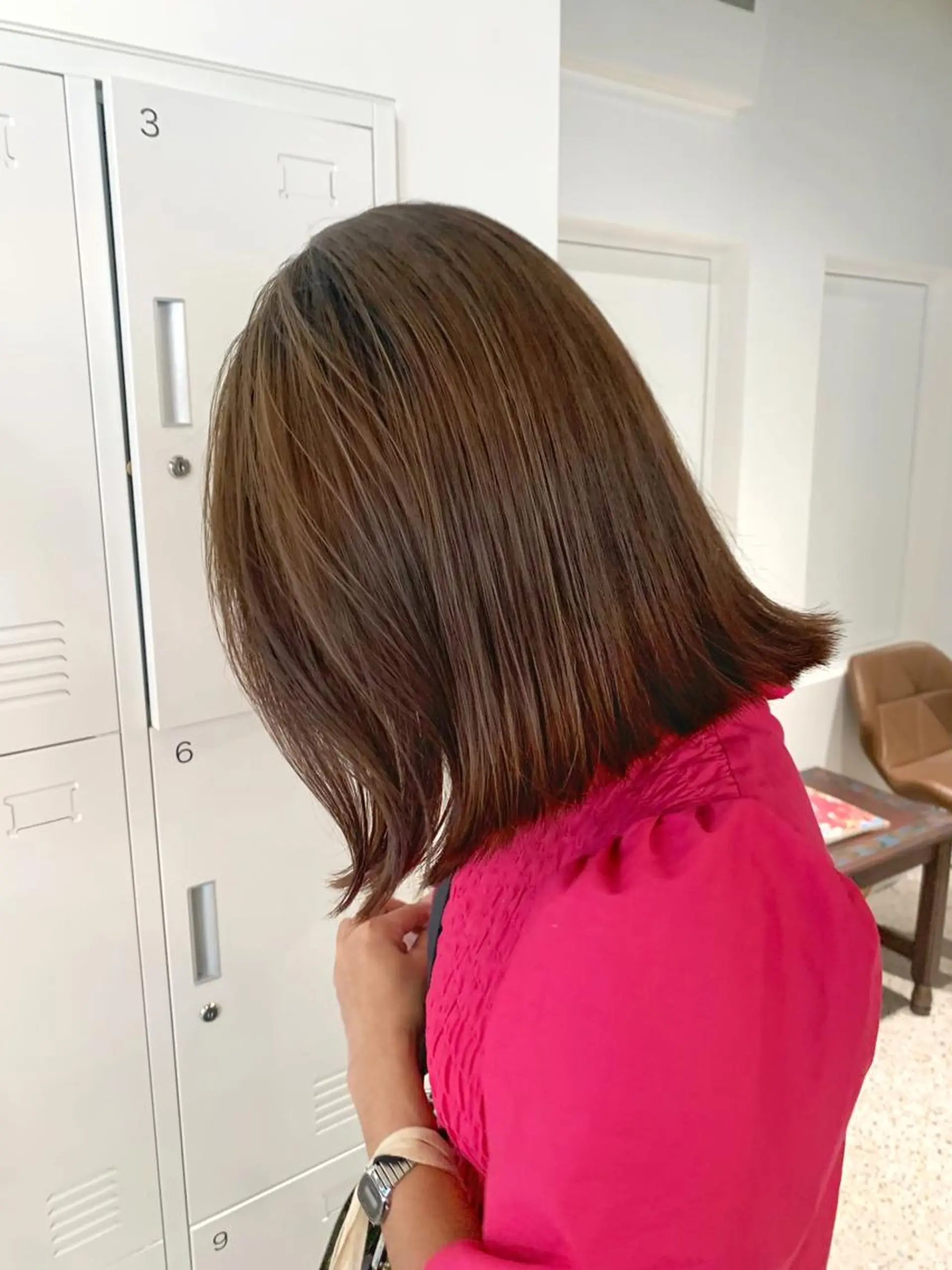 ミディアム カラー ヘアカラー TONUKOA RUA下北沢店【トヌコア ルア】所属・丸山璃子 /パーマ/レイヤーのヘアスタイル