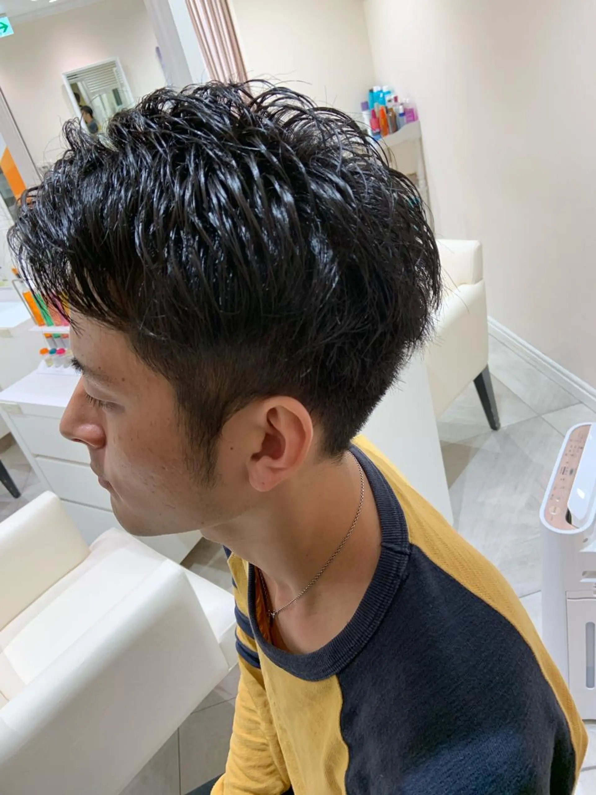 ショート メンズ ⭐️💛骨格を診断 髪質改善◎RIKIのヘアスタイル