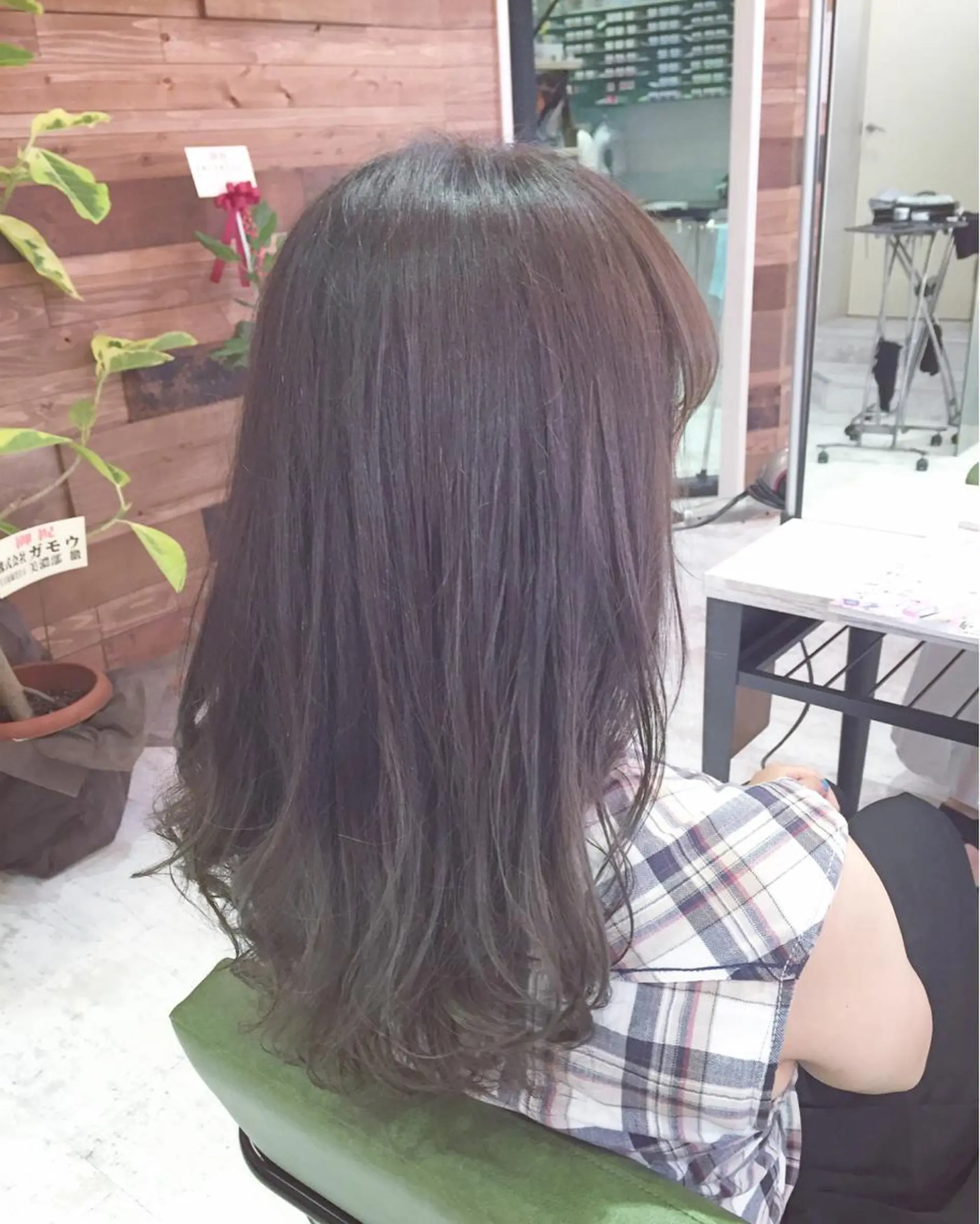 セミロング ロング カラー グラデーションカラー イルミナカラー 青木 茂樹⭐️ 透明感カラーのヘアスタイル