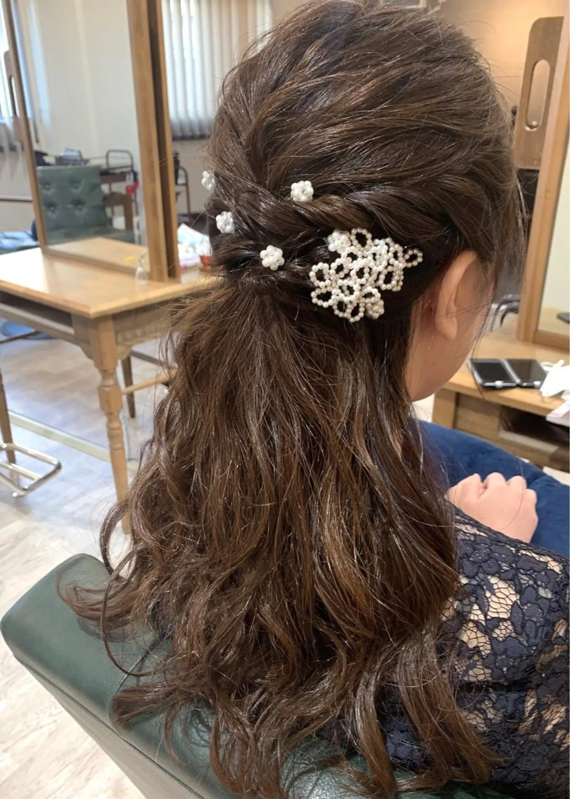 ヘアアレンジ ヘアセット 碓井 美雪のヘアスタイル